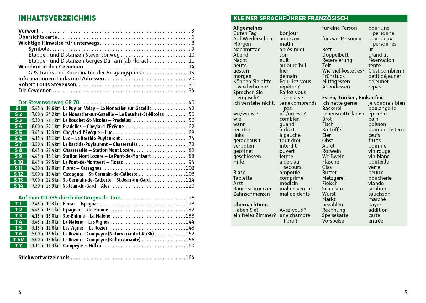 Beispielinhalt (Bild) Cevennen: Stevensonweg GR 70