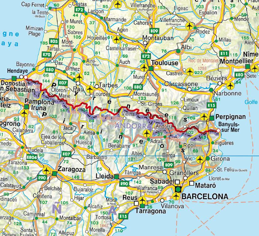 Beispielinhalt (Bild) Frankreich Pyrenäen - GR 10