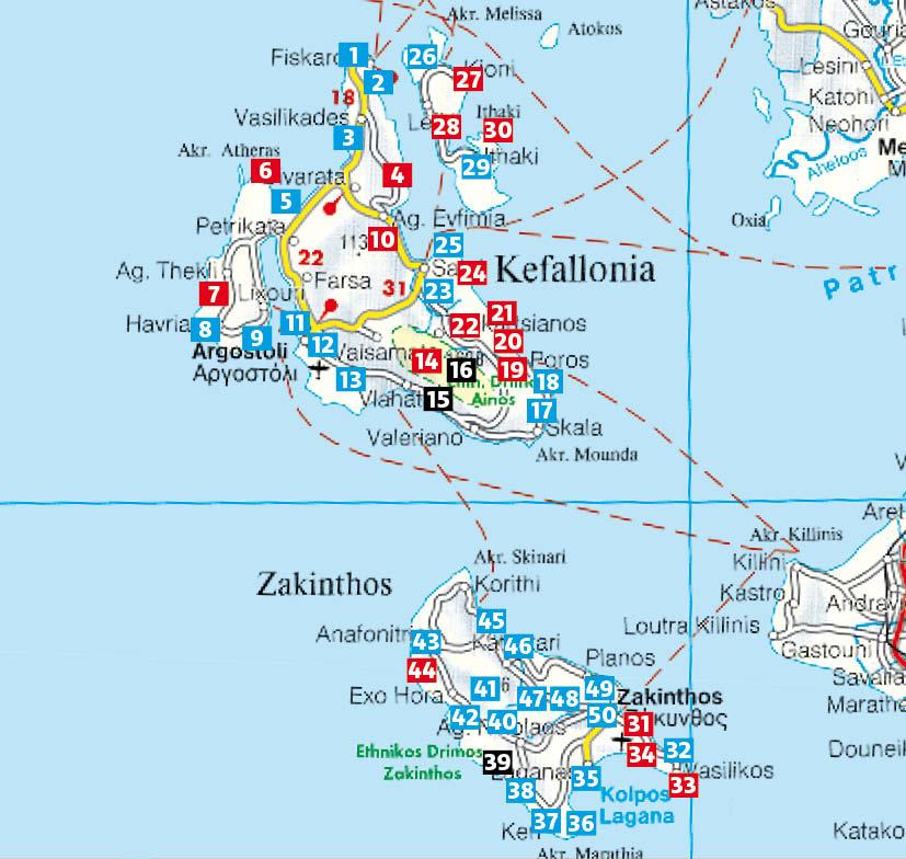 Beispielinhalt (Bild) Kefalonia - Ithaka - Zakynthos