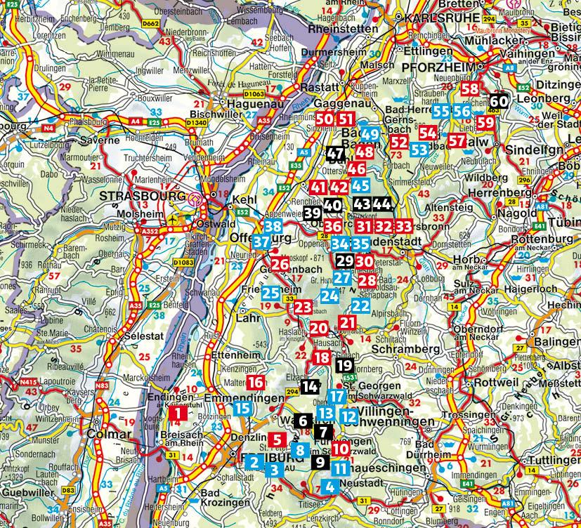Beispielinhalt (Bild) Schwarzwald Mitte - Nord