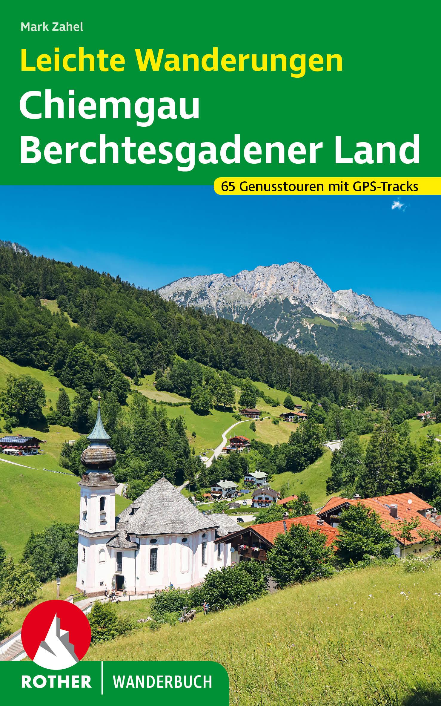 Vorderes Coverbild Leichte Wanderungen Chiemgau - Berchtesgadener Land