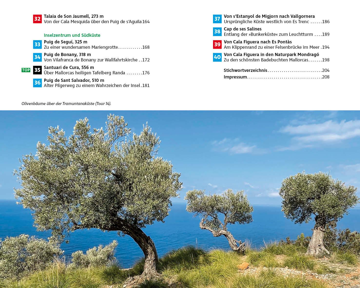 Beispielinhalt (Bild) Leichte Wanderungen Mallorca
