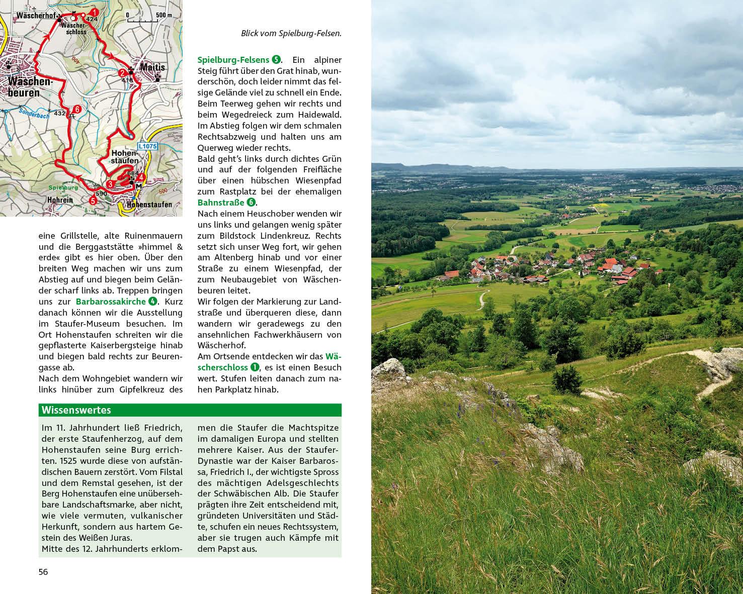 Beispielinhalt (Bild) Schwäbische Alb: Löwenpfade und Hochgehberge
