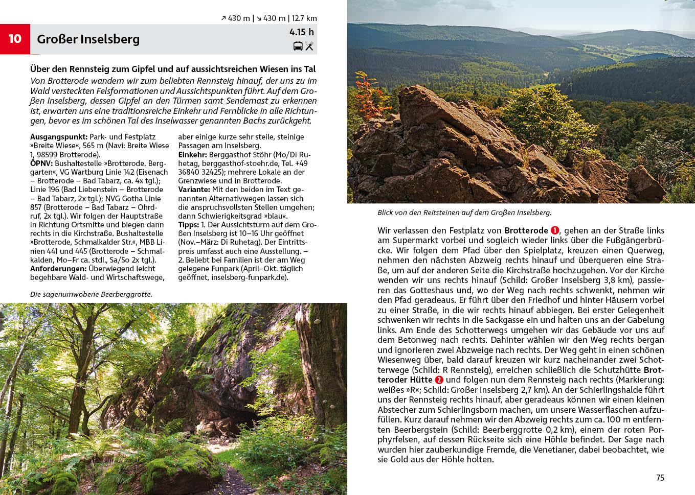Beispielinhalt (Bild) Thüringer Wald