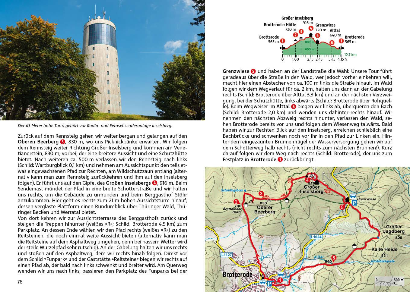 Beispielinhalt (Bild) Thüringer Wald