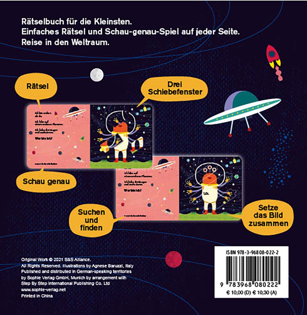 Rückseitencover Weltraum