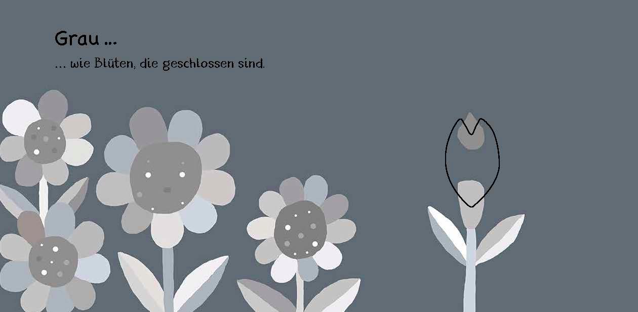 Beispielinhalt (Bild) Manchmal fühle ich mich Grau