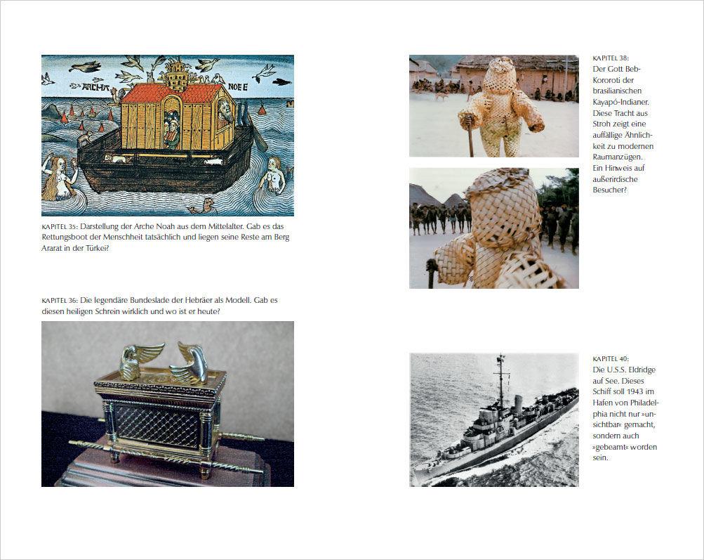 Beispielinhalt (Bild) Historia Mystica. Rätselhafte Phänomene, dunkle Geheimnisse und das unterdrückte Wissen der Menschheit