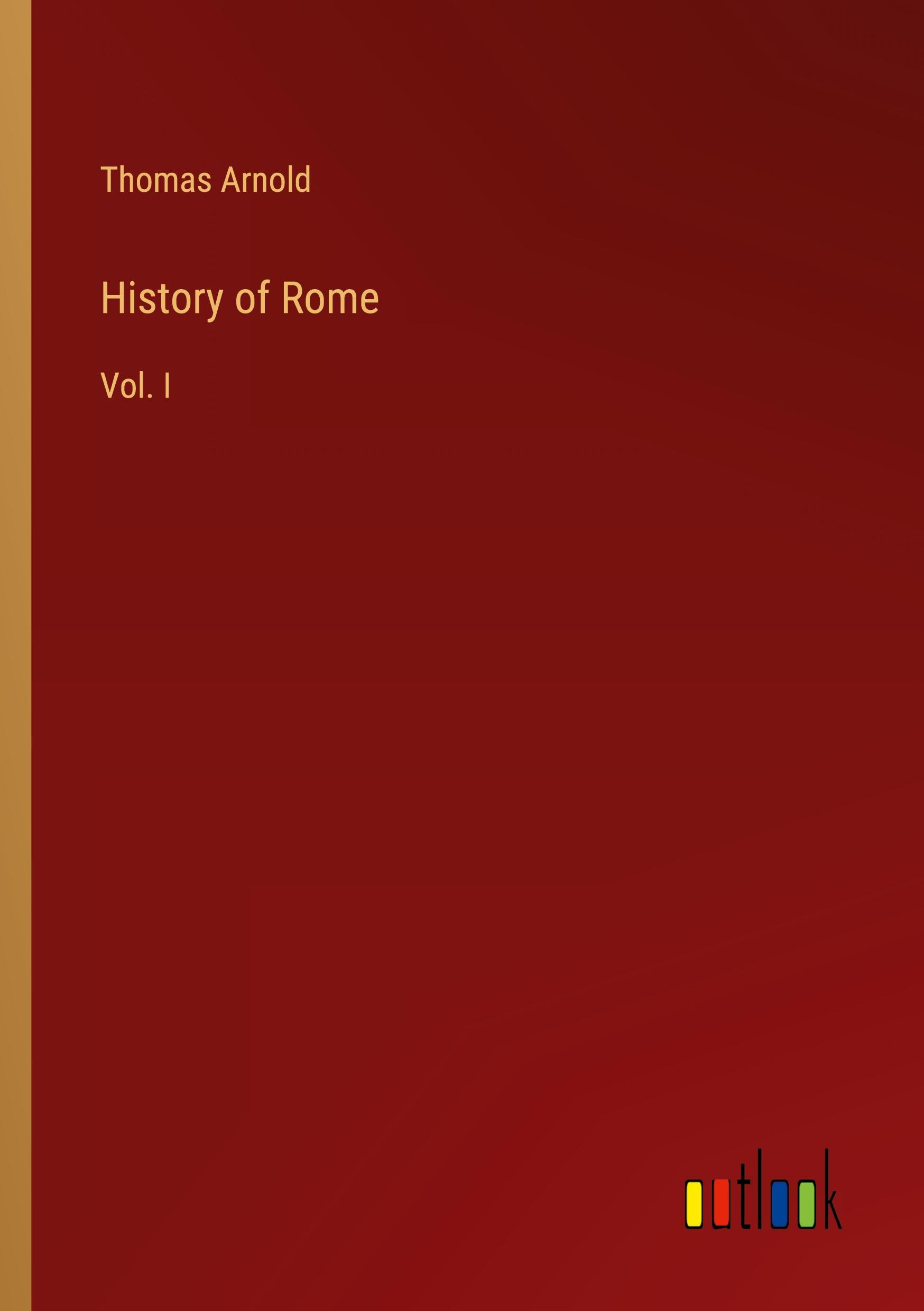 Vorderes Coverbild History of Rome