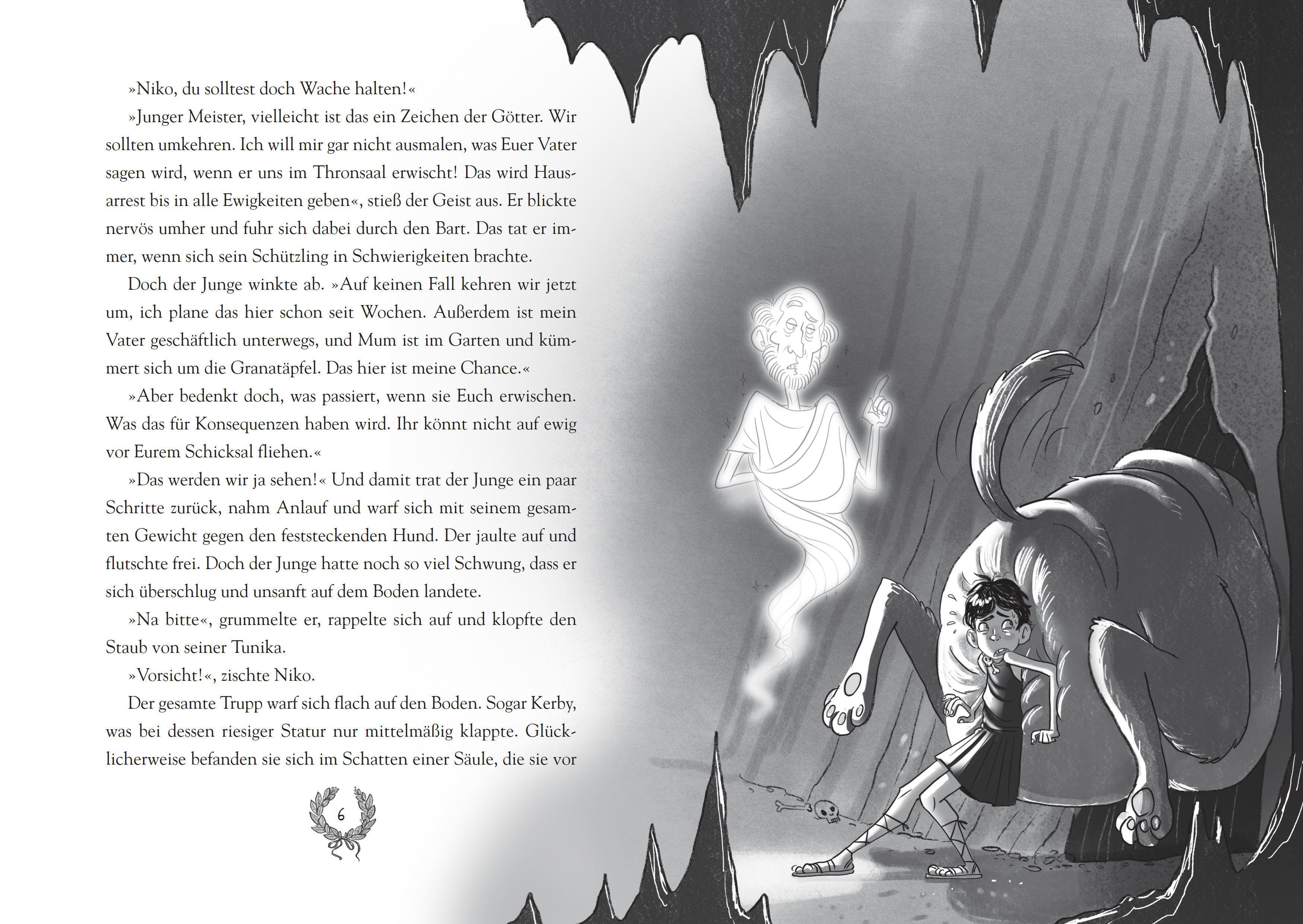 Beispielinhalt (Bild) Die Schule der kleinen Götter