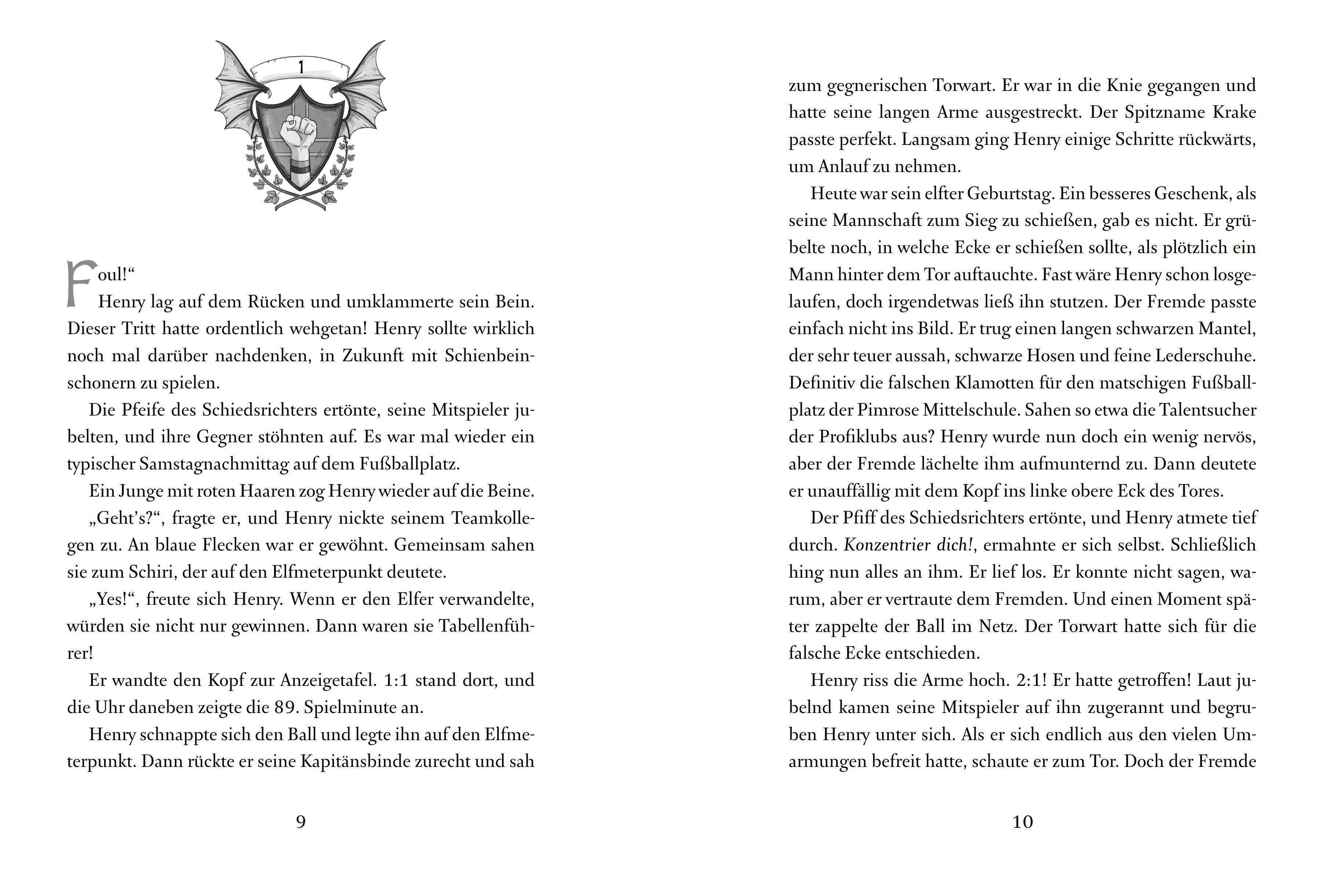 Beispielinhalt (Bild) Die geheime Drachenschule - Der große Doppelband (Band 1 & 2)