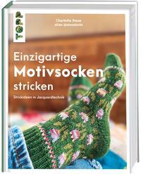 Vorderes Coverbild Einzigartige Motivsocken stricken