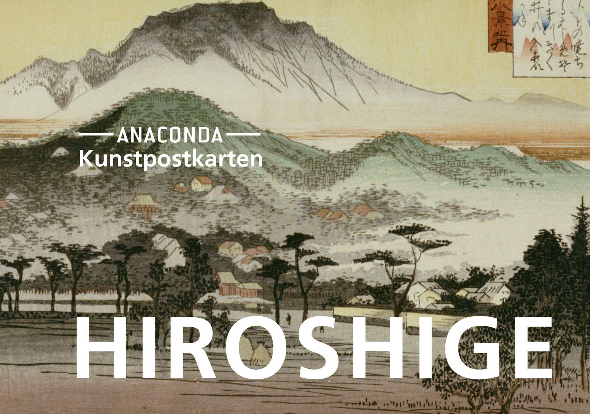 Vorderes Coverbild Postkarten-Set William Hiroshige
