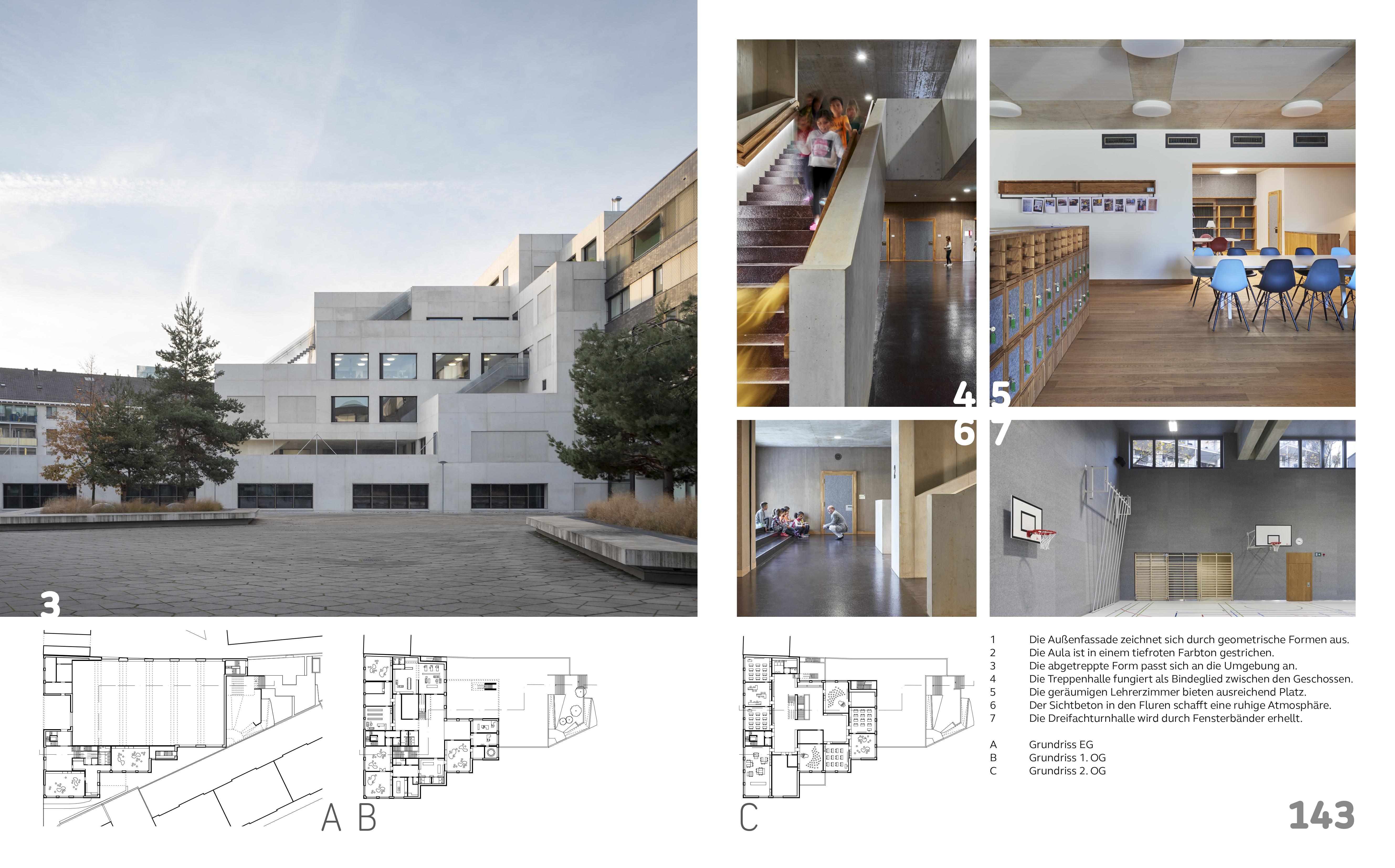 Beispielinhalt (Bild) Schulen - Bauten für die Allgemeinbildung