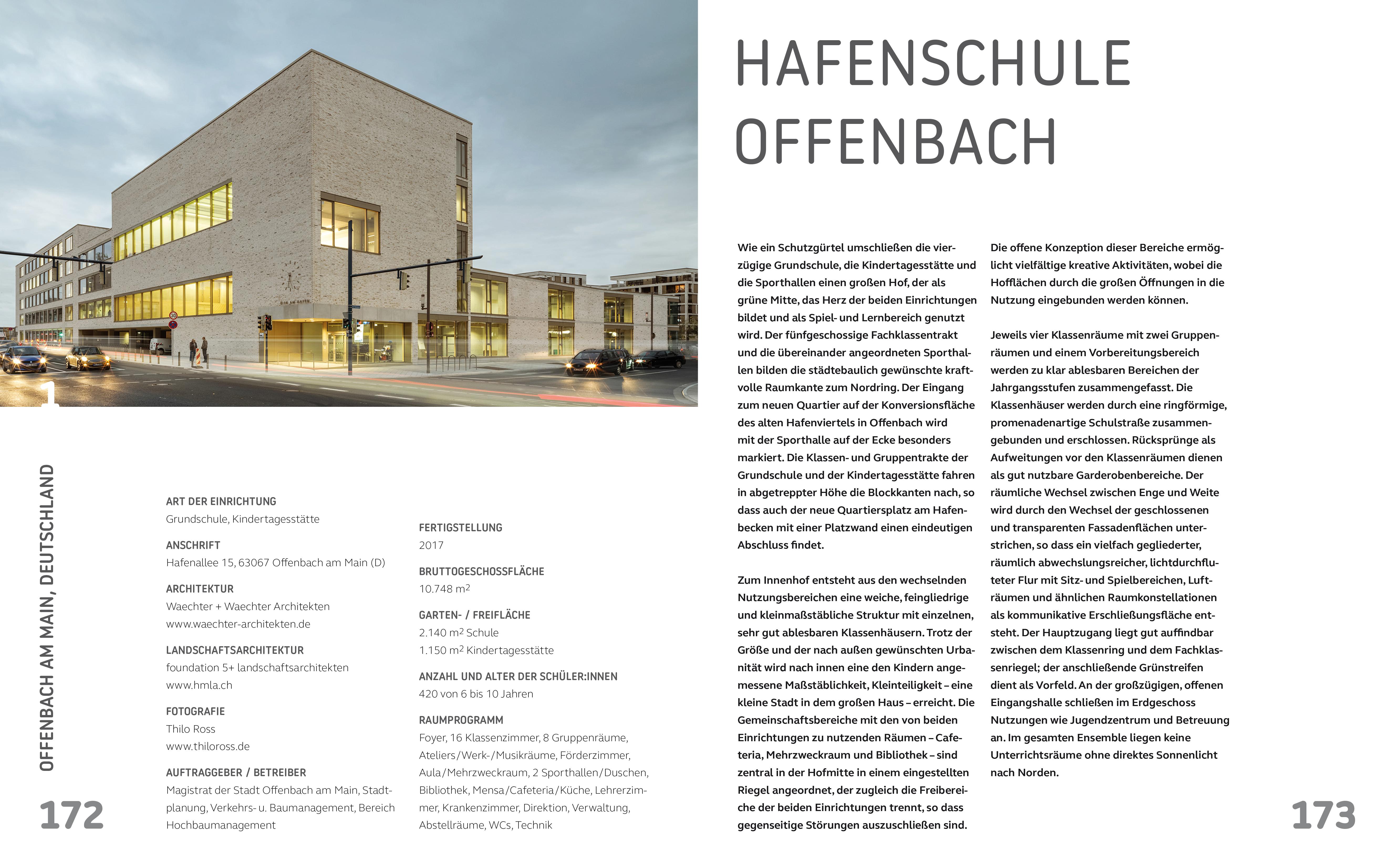 Beispielinhalt (Bild) Schulen - Bauten für die Allgemeinbildung