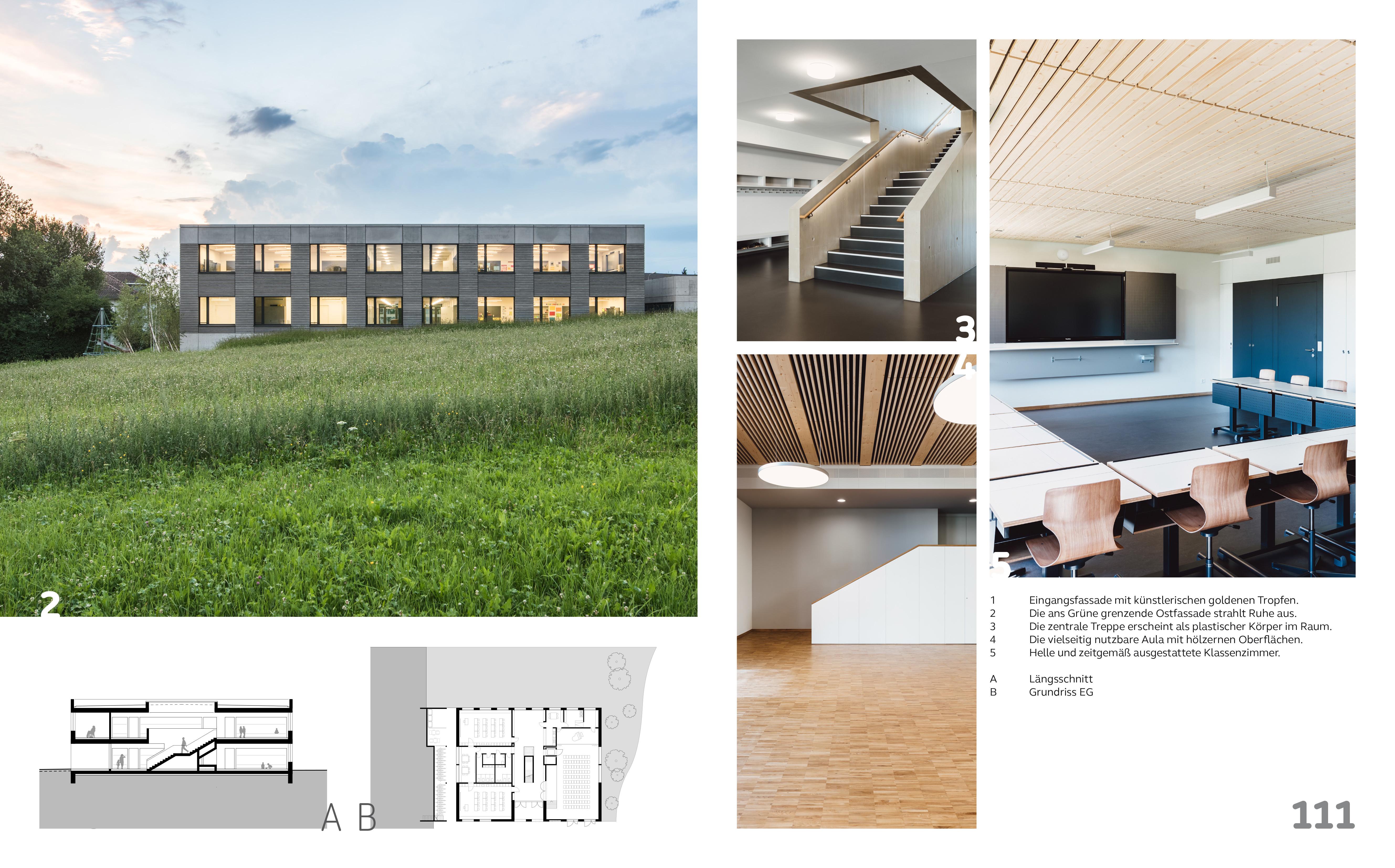 Beispielinhalt (Bild) Schulen - Bauten für die Allgemeinbildung