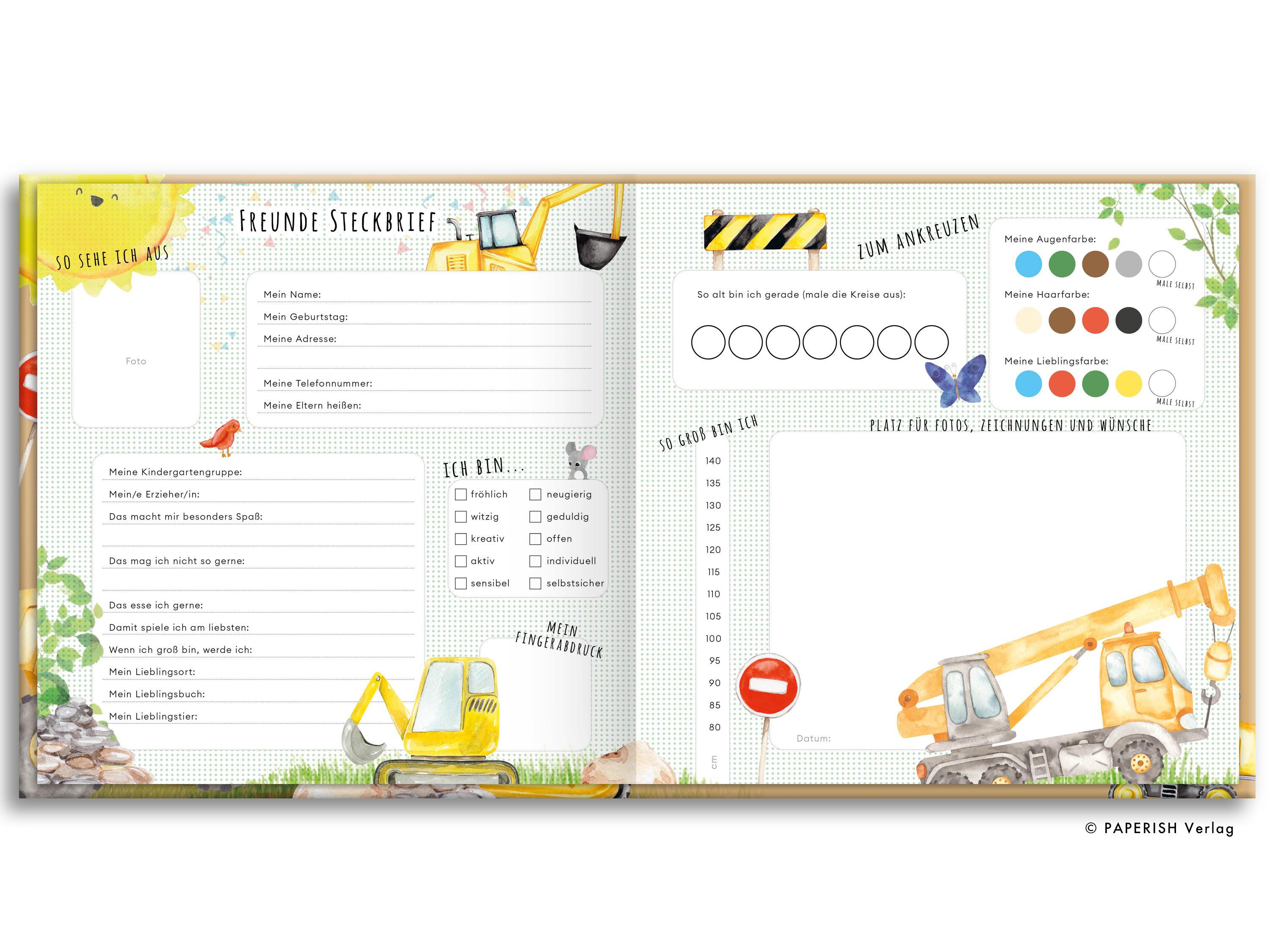 Beispielinhalt (Bild) Kindergartenfreunde - BAUSTELLE