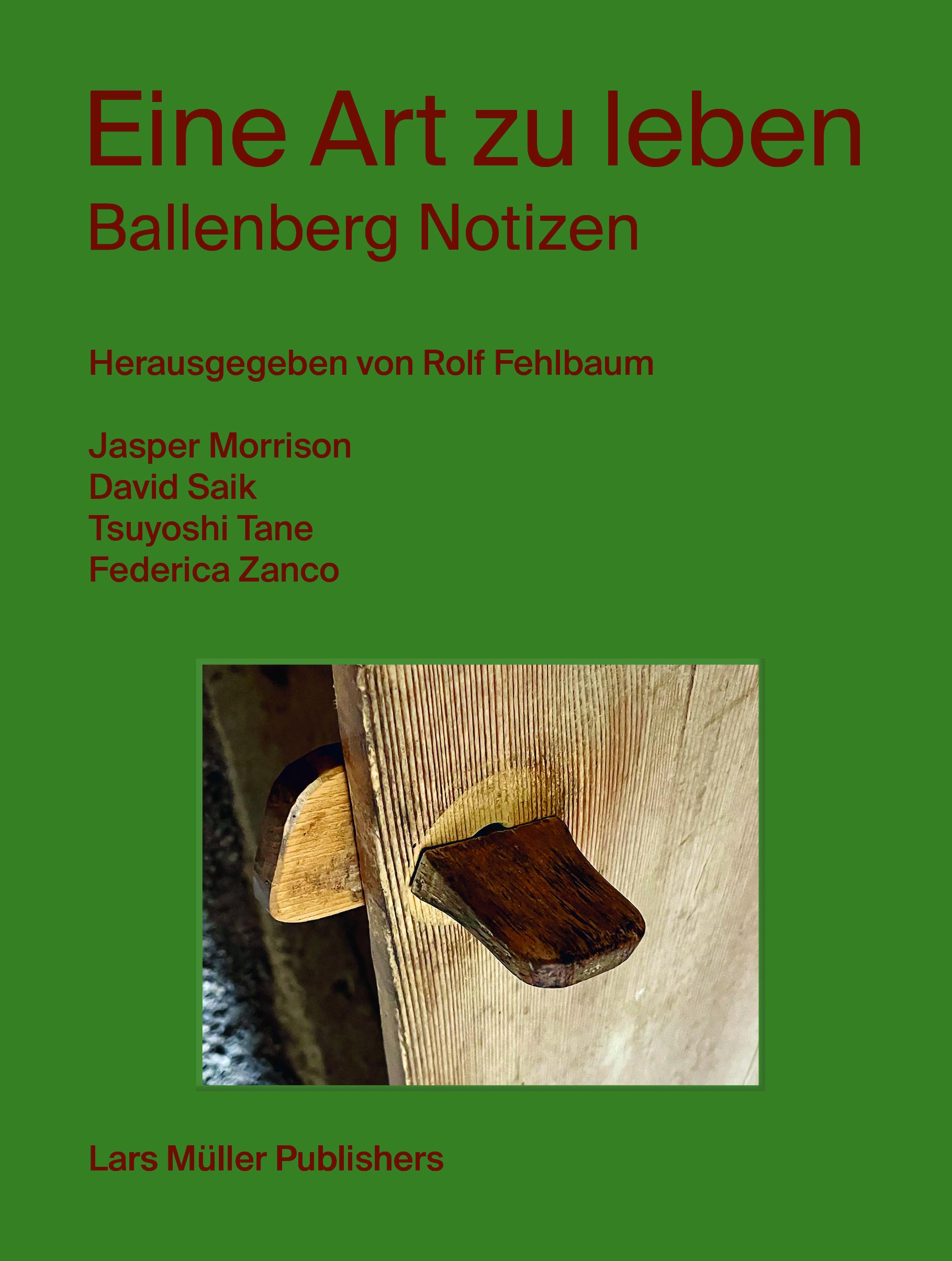 Vorderes Coverbild Eine Art zu leben