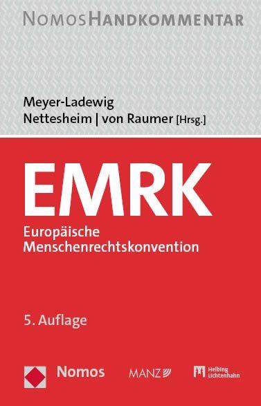 Vorderes Coverbild EMRK Europäische Menschenrechtskonvention