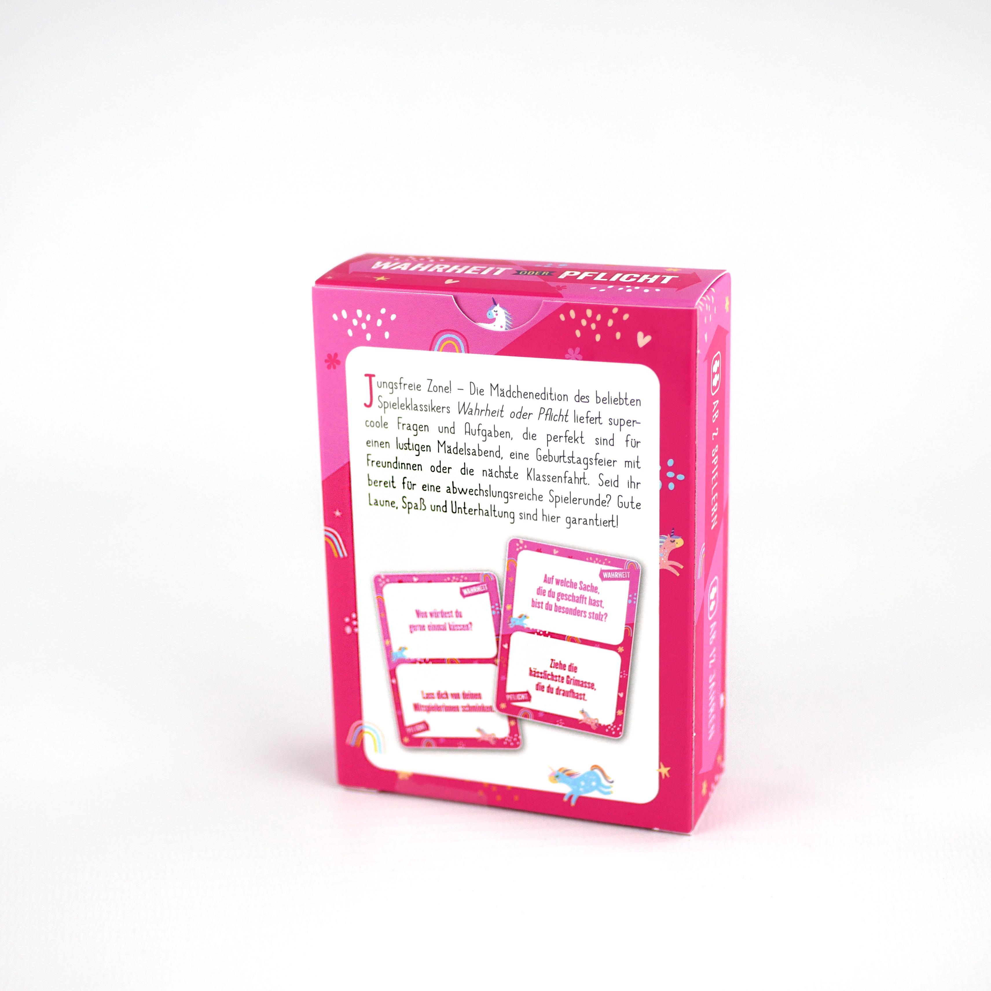 Beispielinhalt (Bild) Wahrheit oder Pflicht - Die Mädchenedition