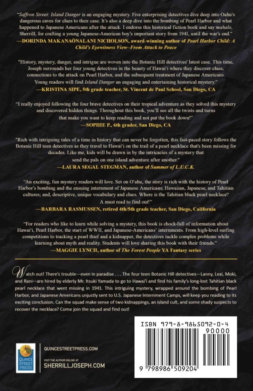 Rückseitencover Saffron Street