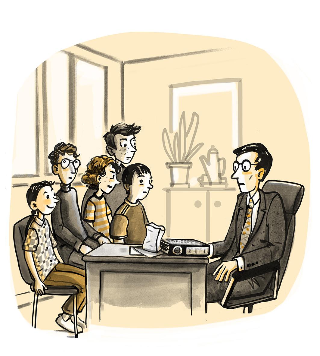 Beispielinhalt (Bild) Die letzten Ninjas auf der Achterbahn