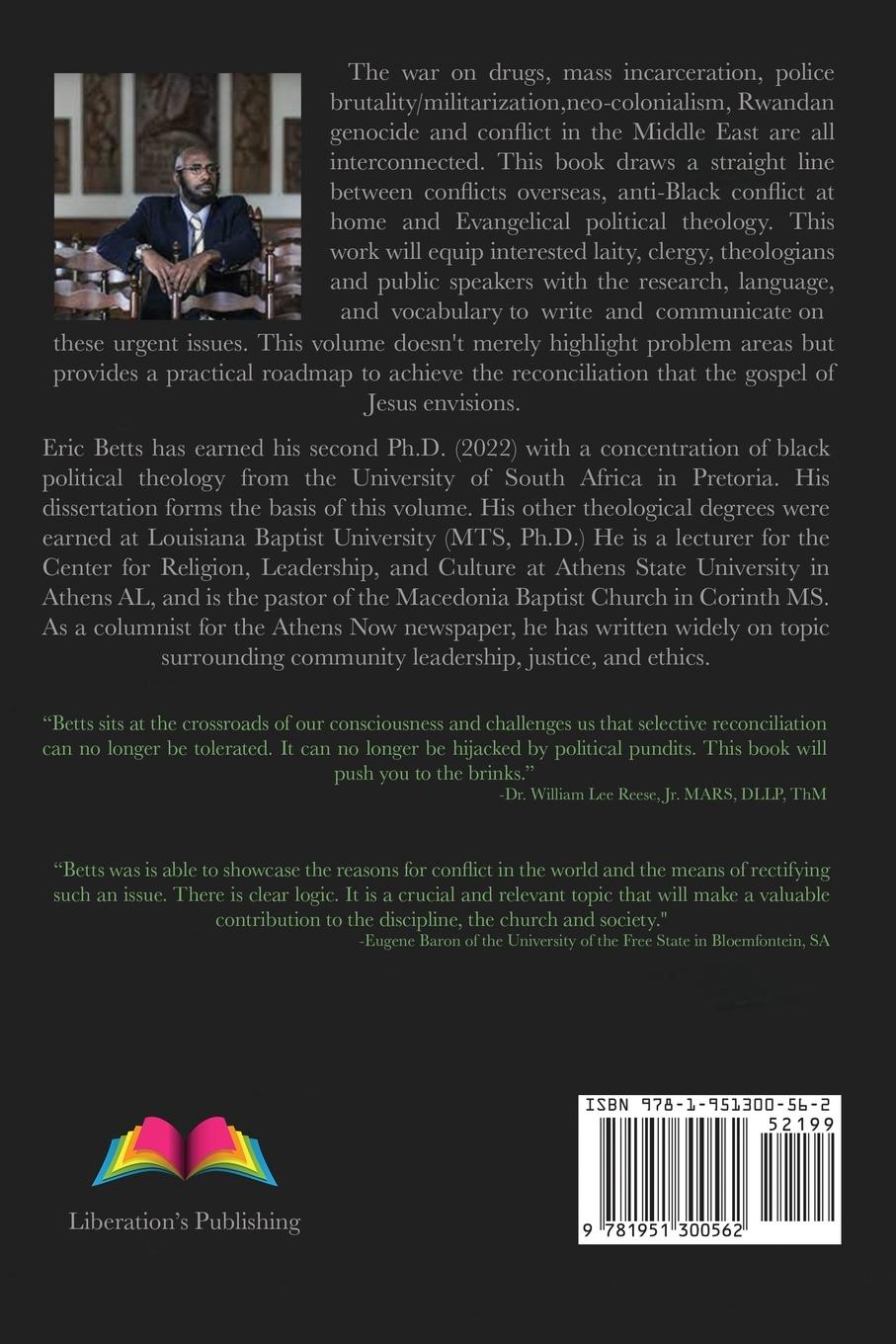 Rückseitencover Reconciliation