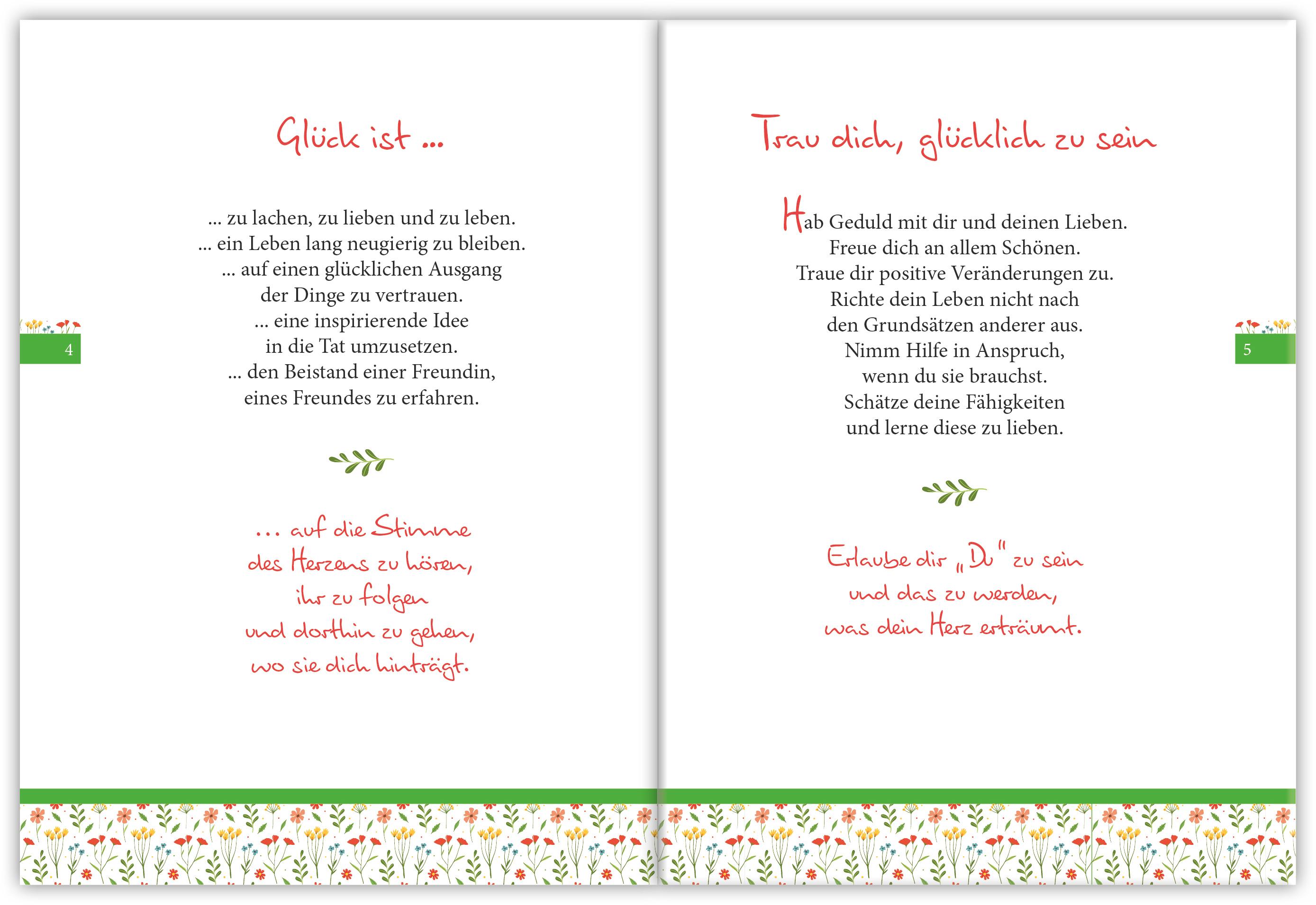 Beispielinhalt (Bild) Ich wünsch dir Glück