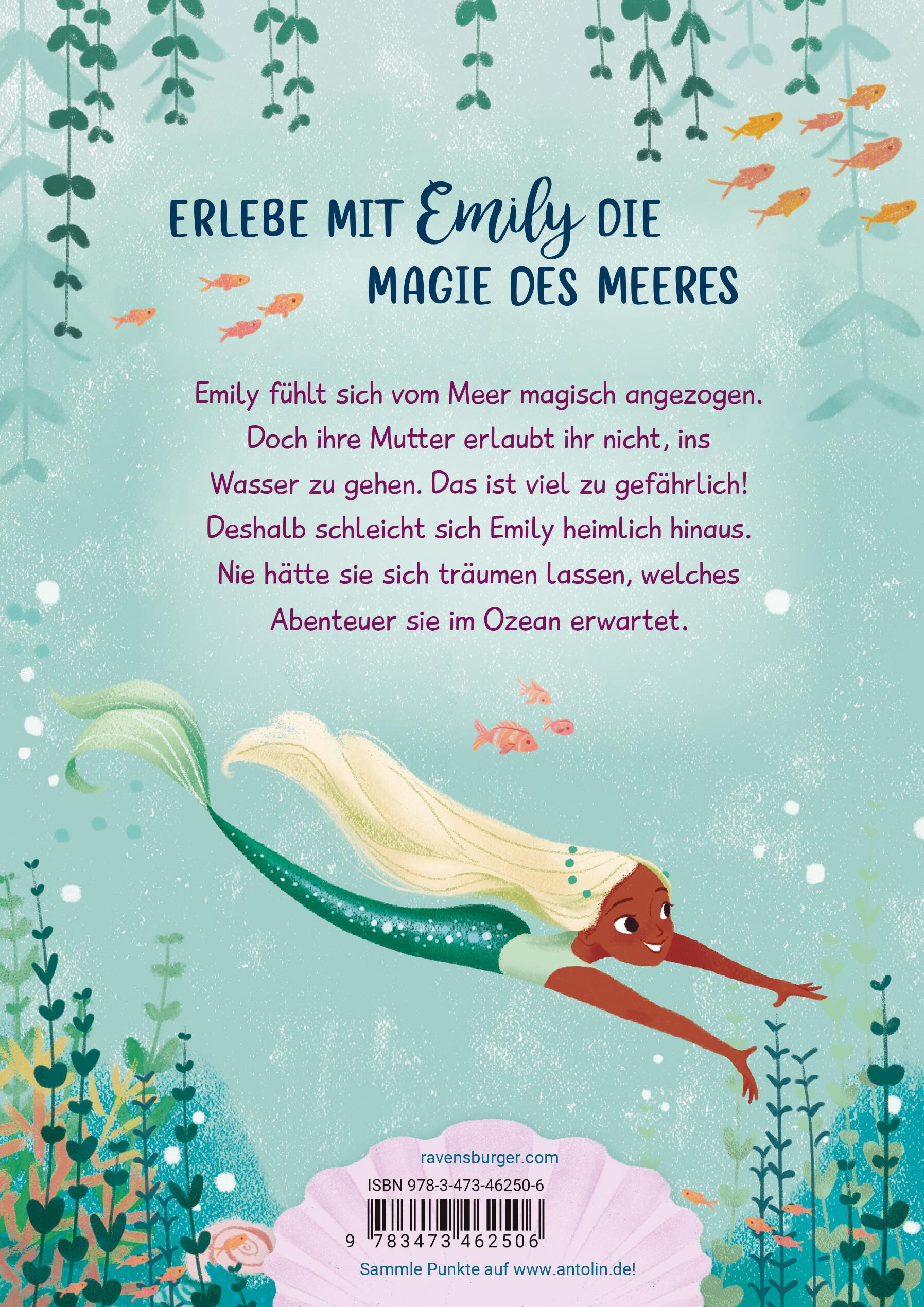 Rückseitencover Emily Meermädchen, Band 1 - Das große Geheimnis