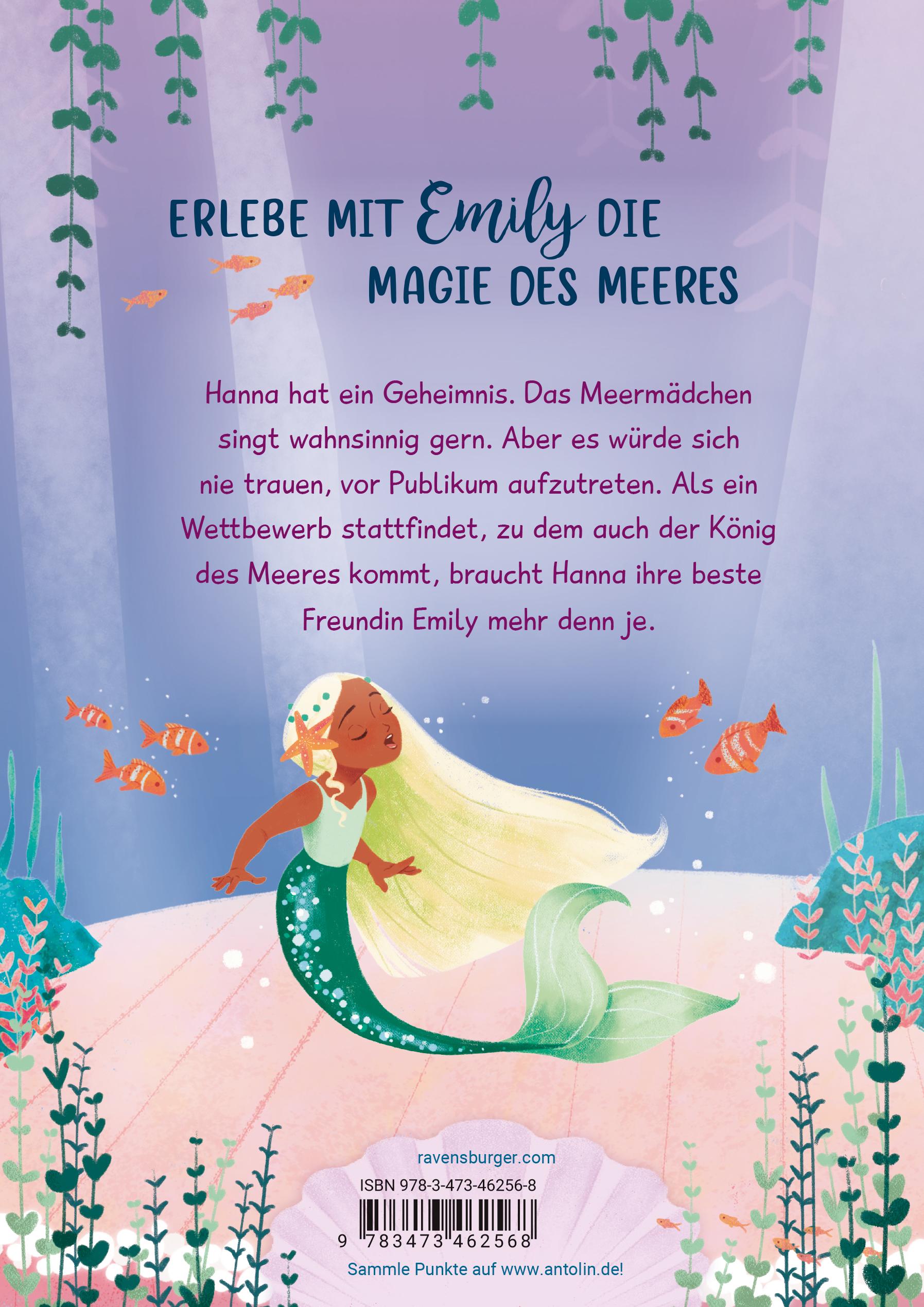 Rückseitencover Emily Meermädchen - Beste Freundinnen (ein Meerjungfrauen-Erstlesebuch für Kinder ab 6 Jahren)