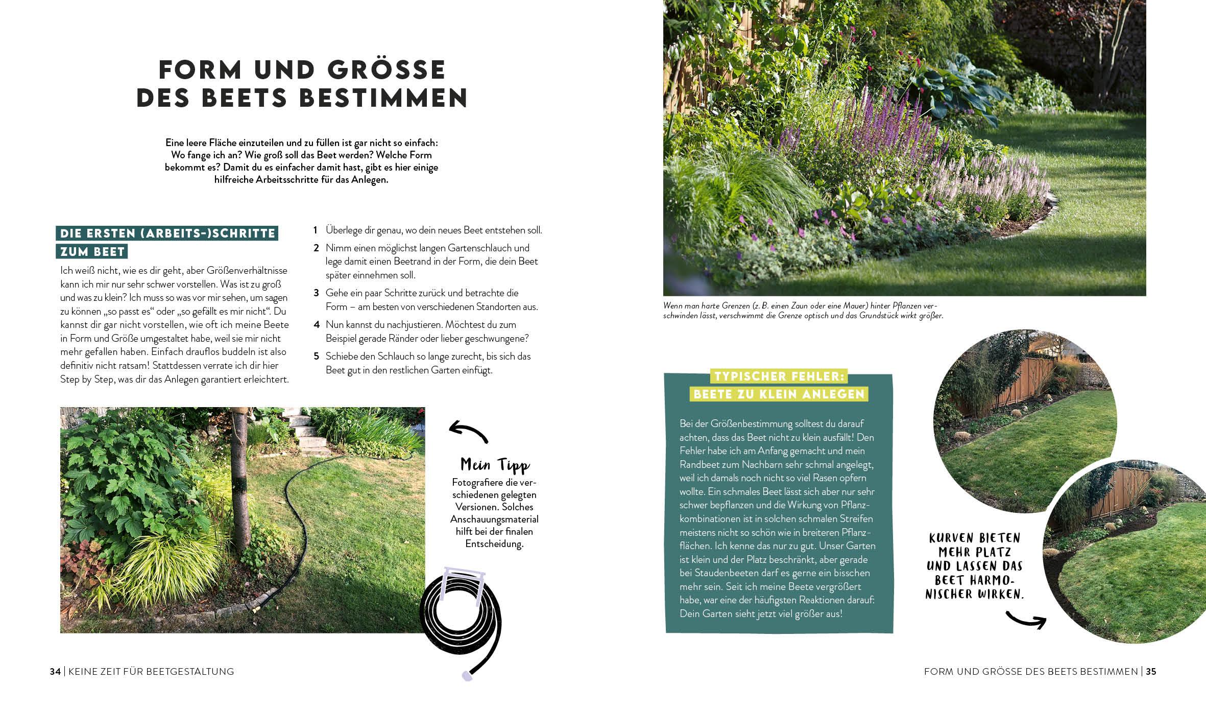 Beispielinhalt (Bild) Keine Zeit zu Gärtnern - Blumenparadies mit wenig Aufwand