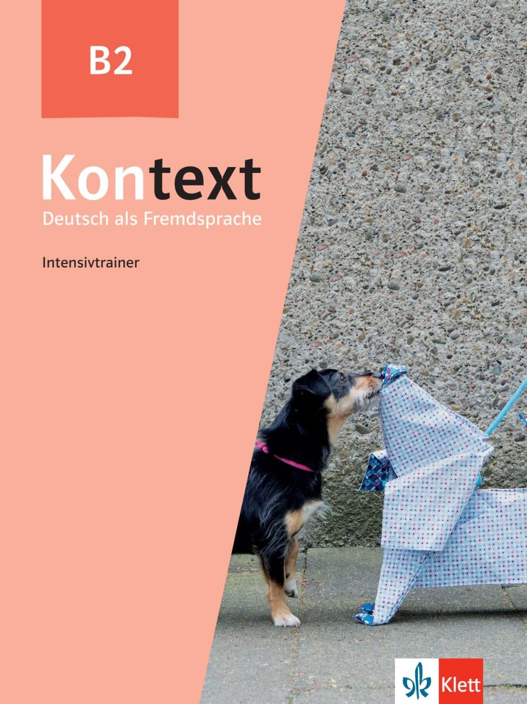 Vorderes Coverbild Kontext B2.  Intensivtrainer