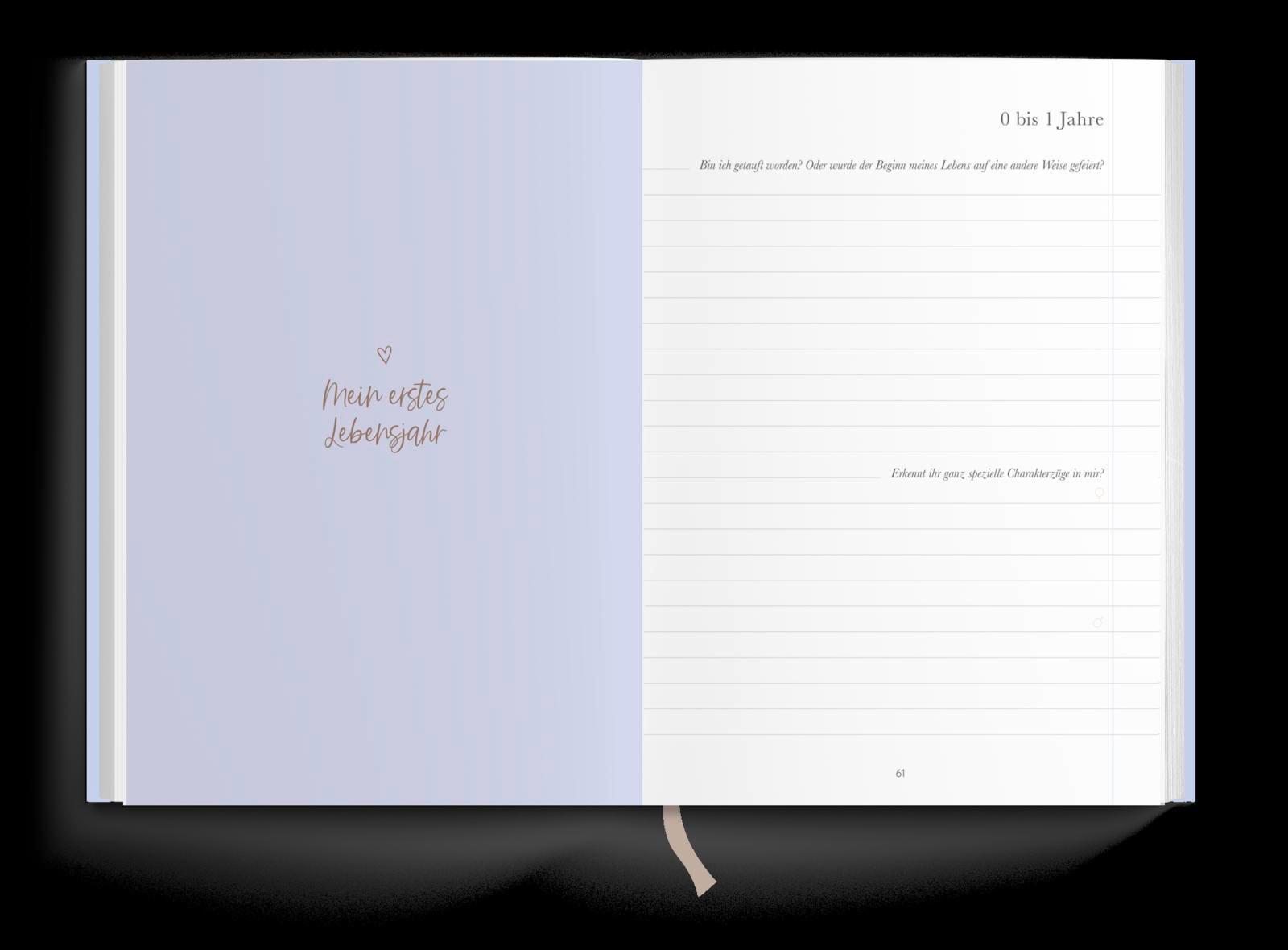 Beispielinhalt (Bild) Oma und Opa erzählen über dich