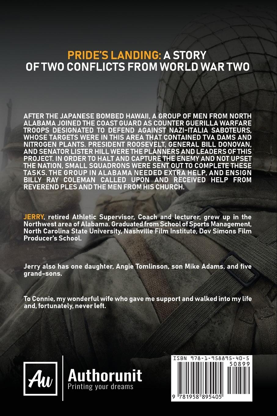 Rückseitencover PRIDE'S LANDING