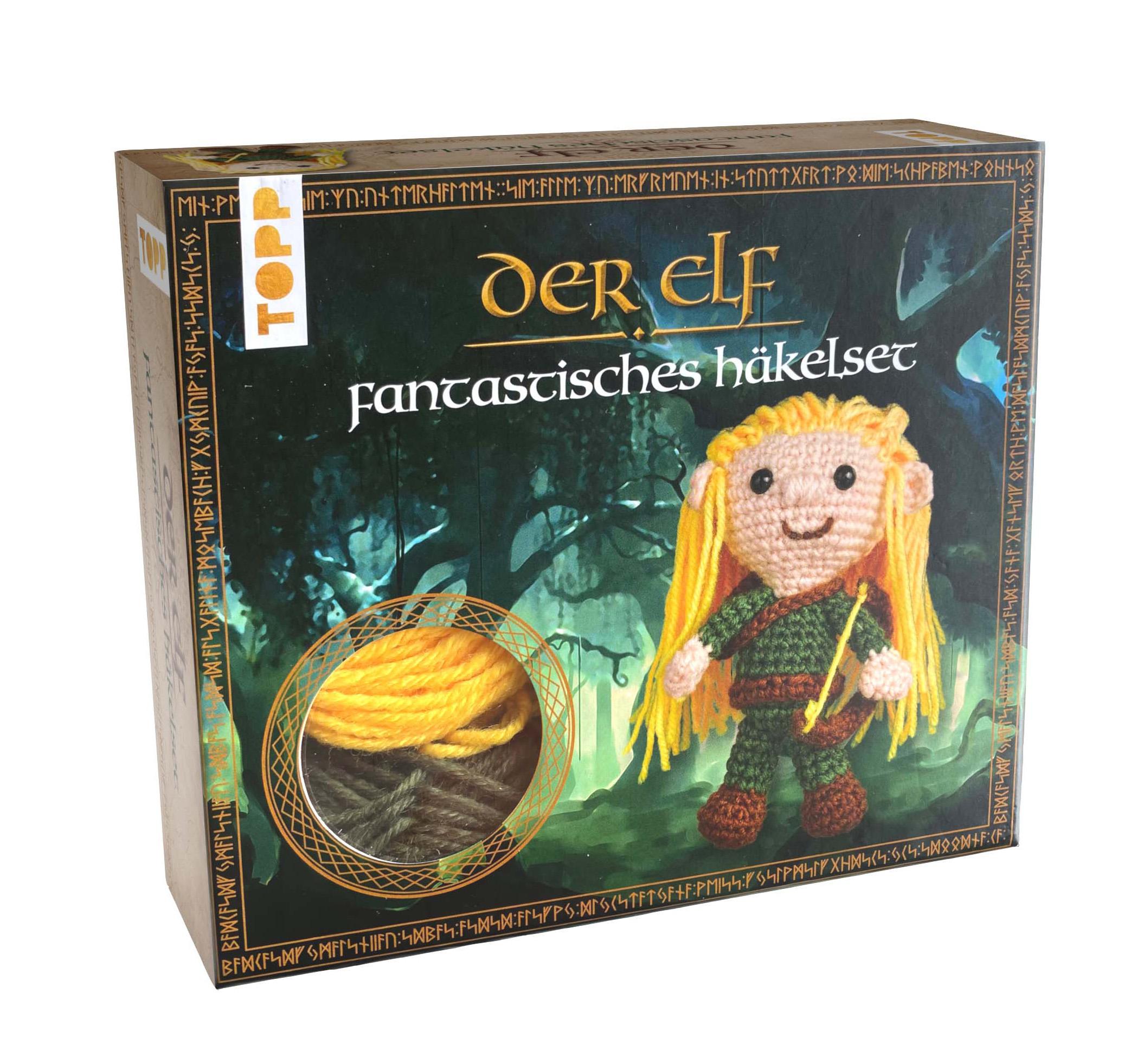 Vorderes Coverbild Fantastisches Häkelset Elf