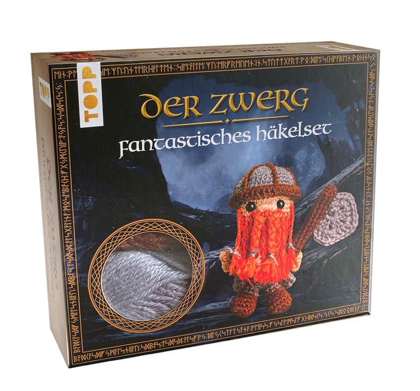 Vorderes Coverbild Fantastisches Häkelset Zwerg