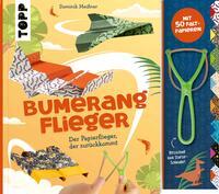Vorderes Coverbild Bumerang-Papierflieger mit Schleuder