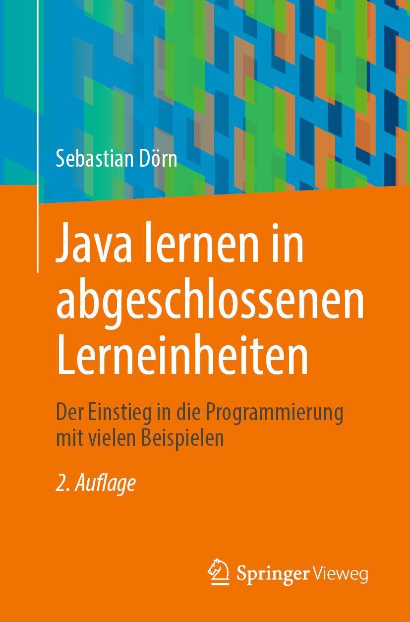 Vorderes Coverbild Java lernen in abgeschlossenen Lerneinheiten
