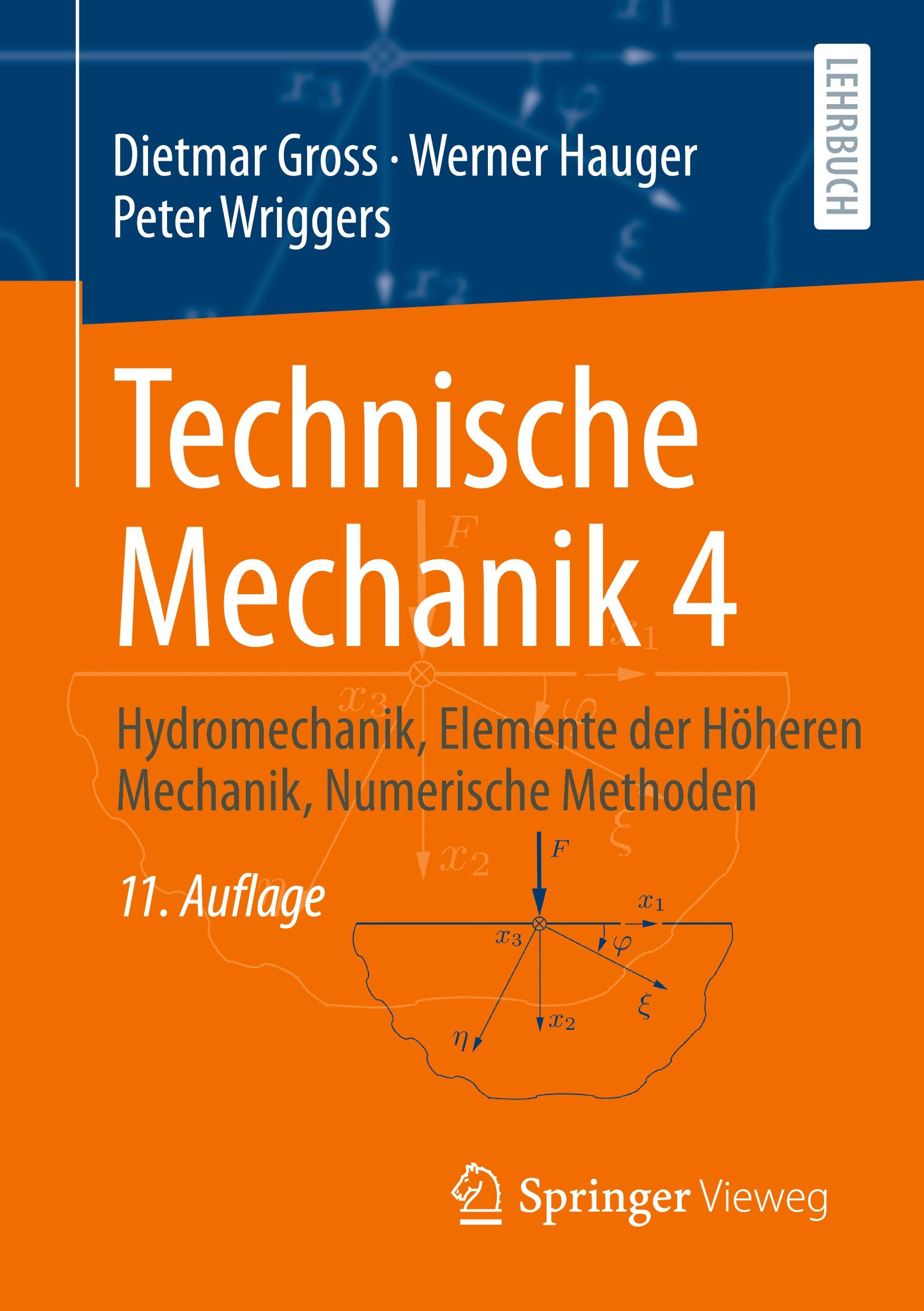 Vorderes Coverbild Technische Mechanik 4