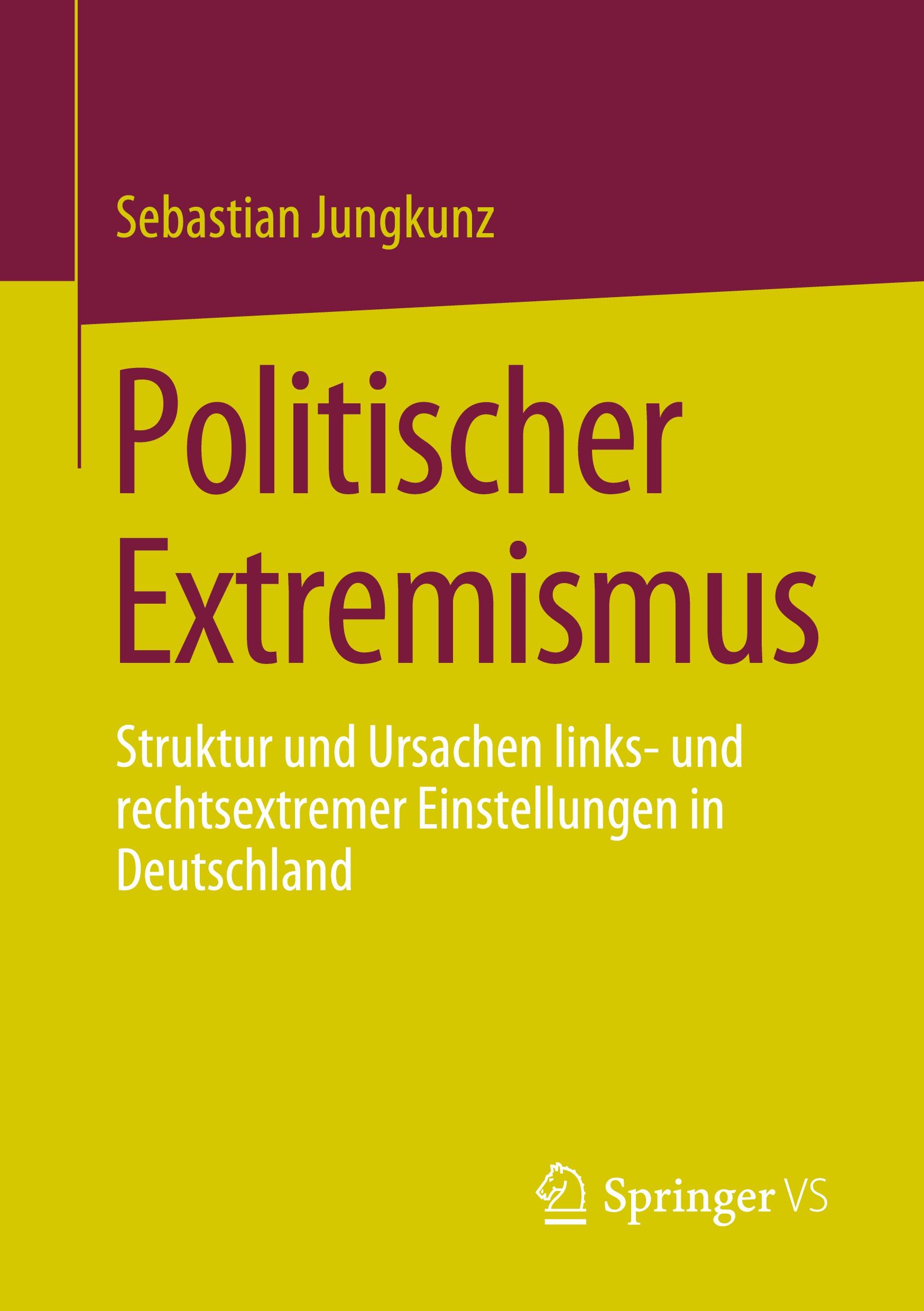 Vorderes Coverbild Politischer Extremismus