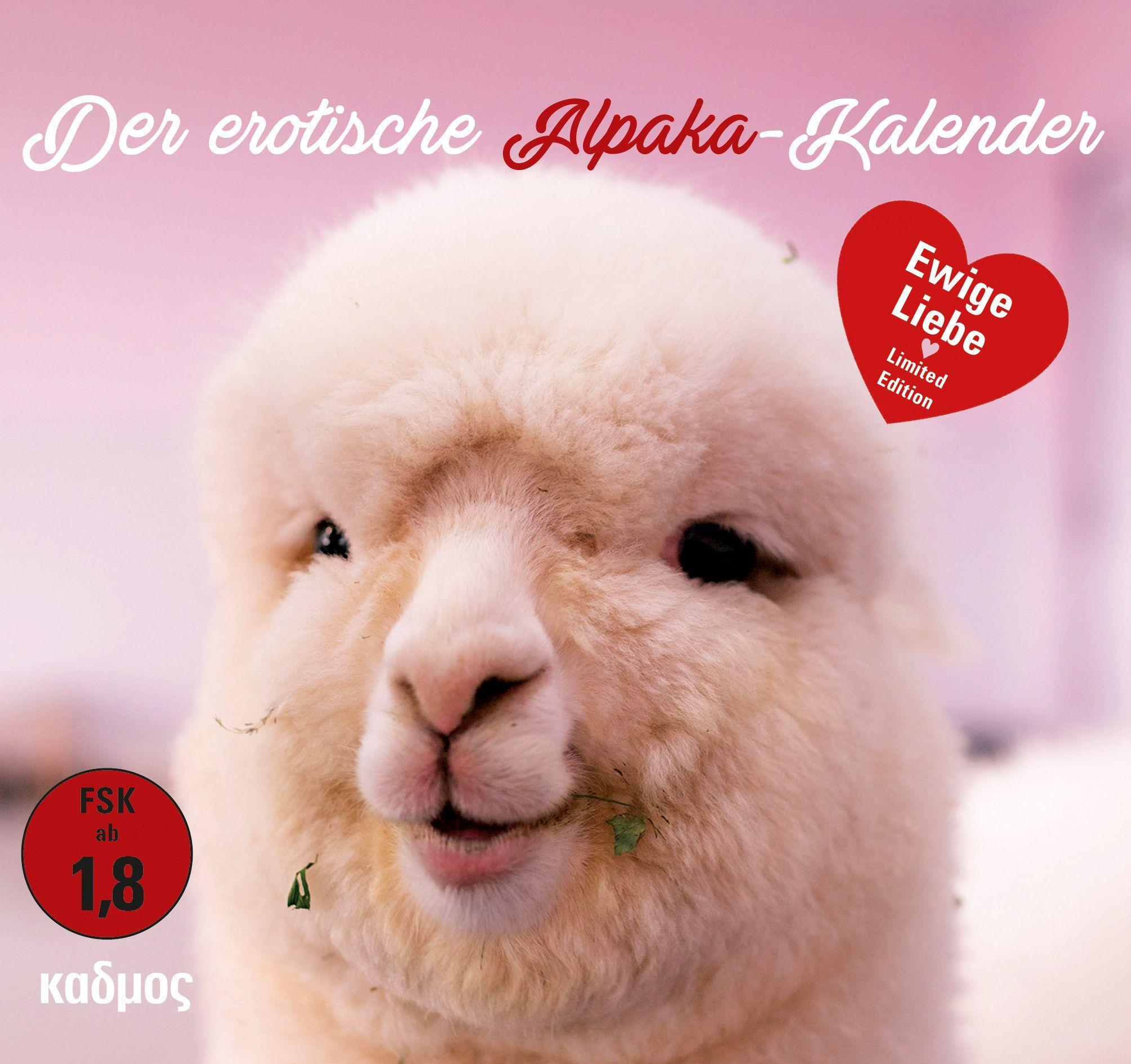 Vorderes Coverbild Der erotische Alpaka-Kalender