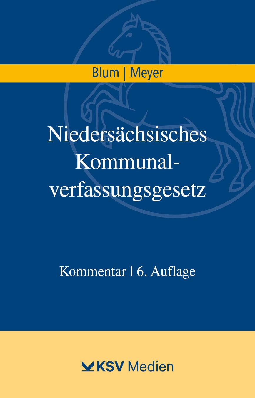 Vorderes Coverbild Niedersächsisches Kommunalverfassungsgesetz (NKomVG)