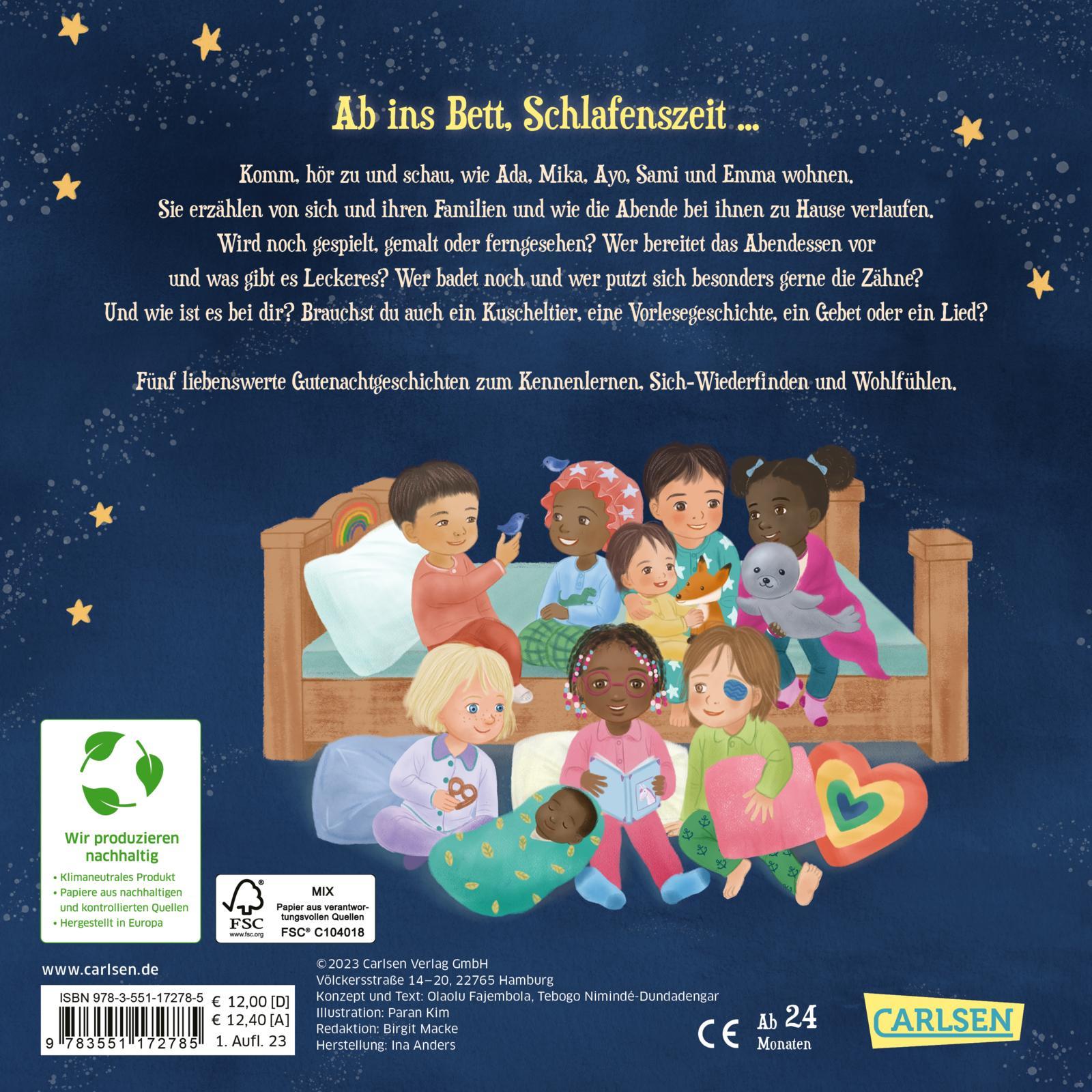 Rückseitencover So schlafe ich! Und wie schläfst du?