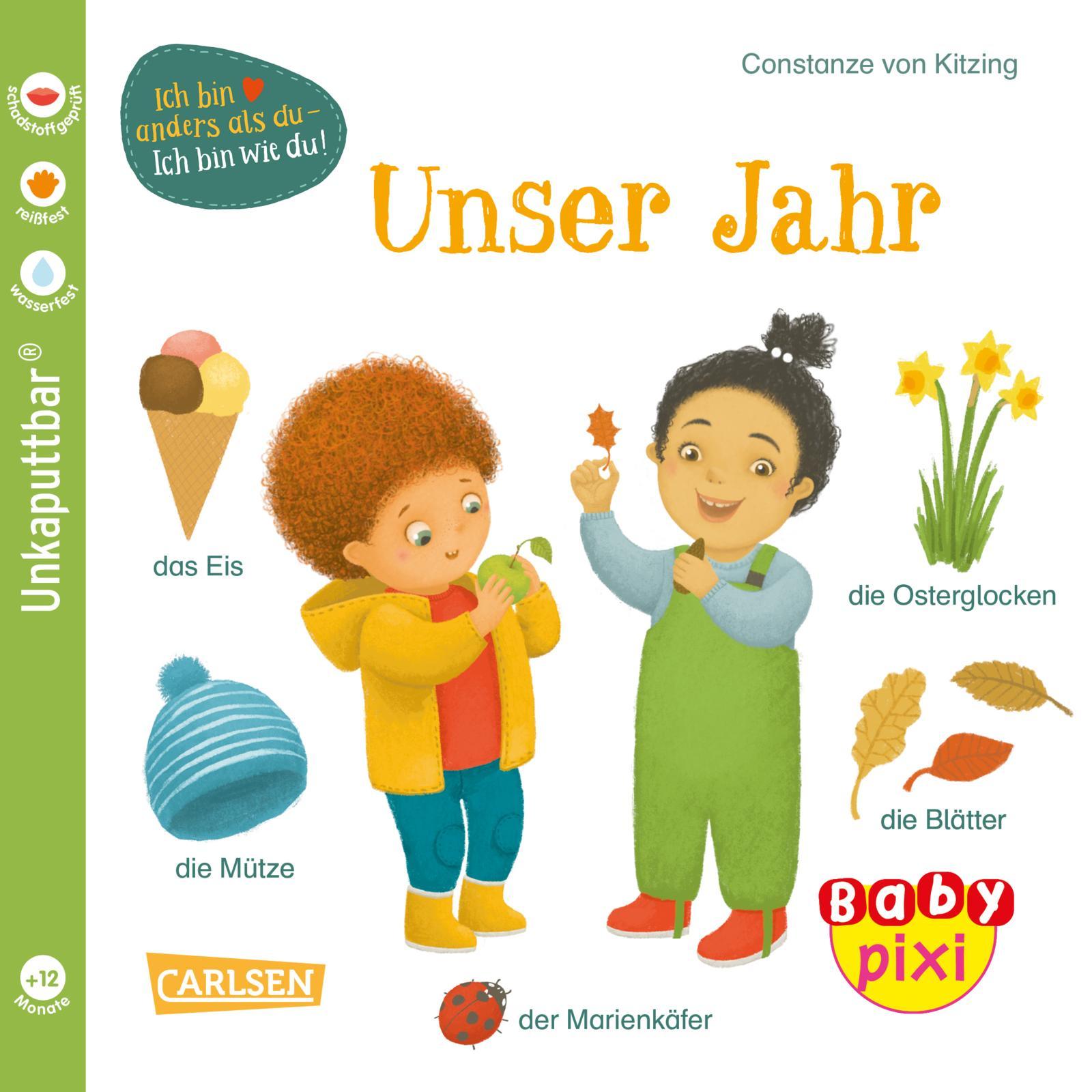 Vorderes Coverbild Baby Pixi (unkaputtbar) 118: VE 5 Unser Jahr (5 Exemplare)