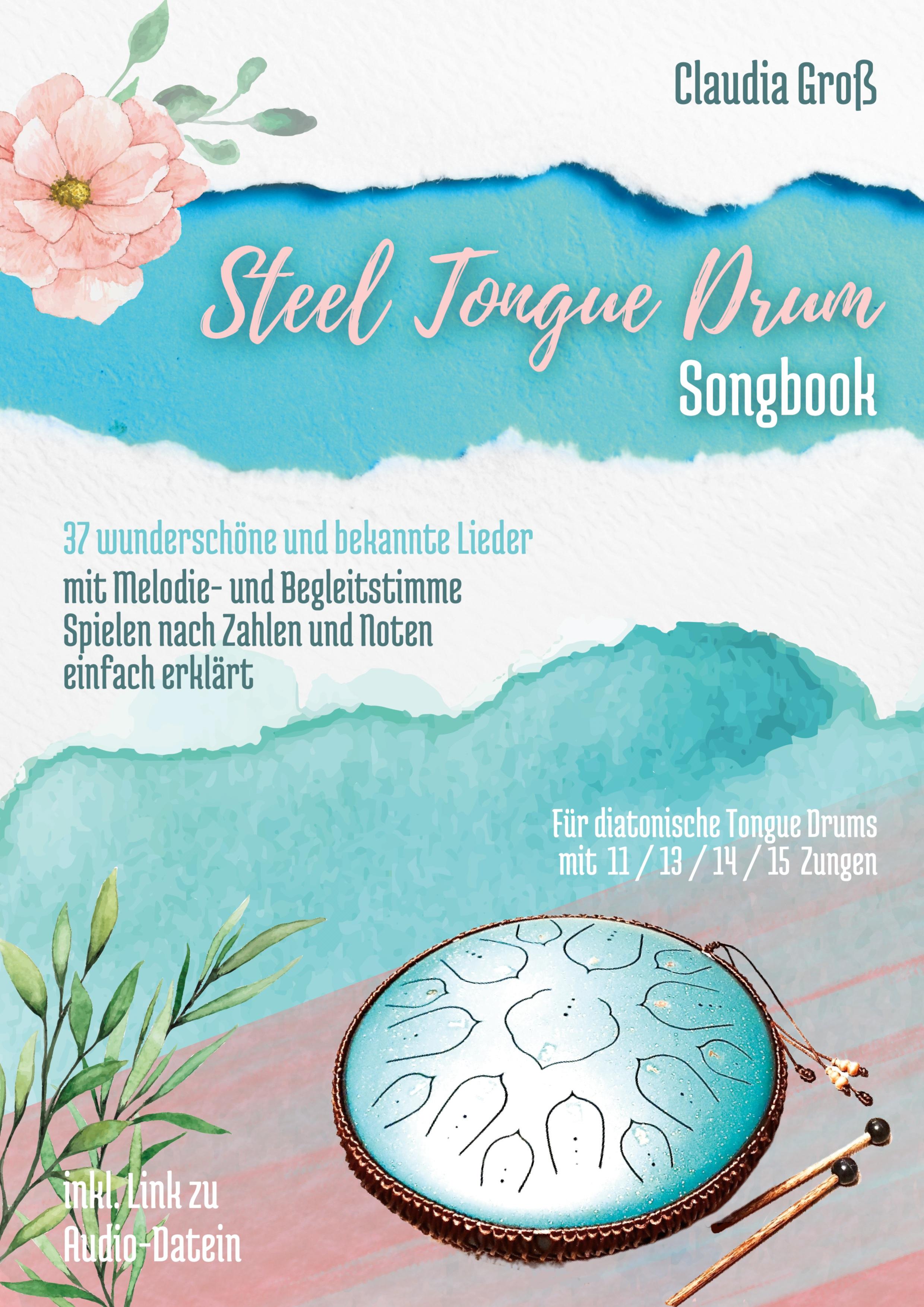 Vorderes Coverbild Steel Tongue Drum Songbook - Ringbuch