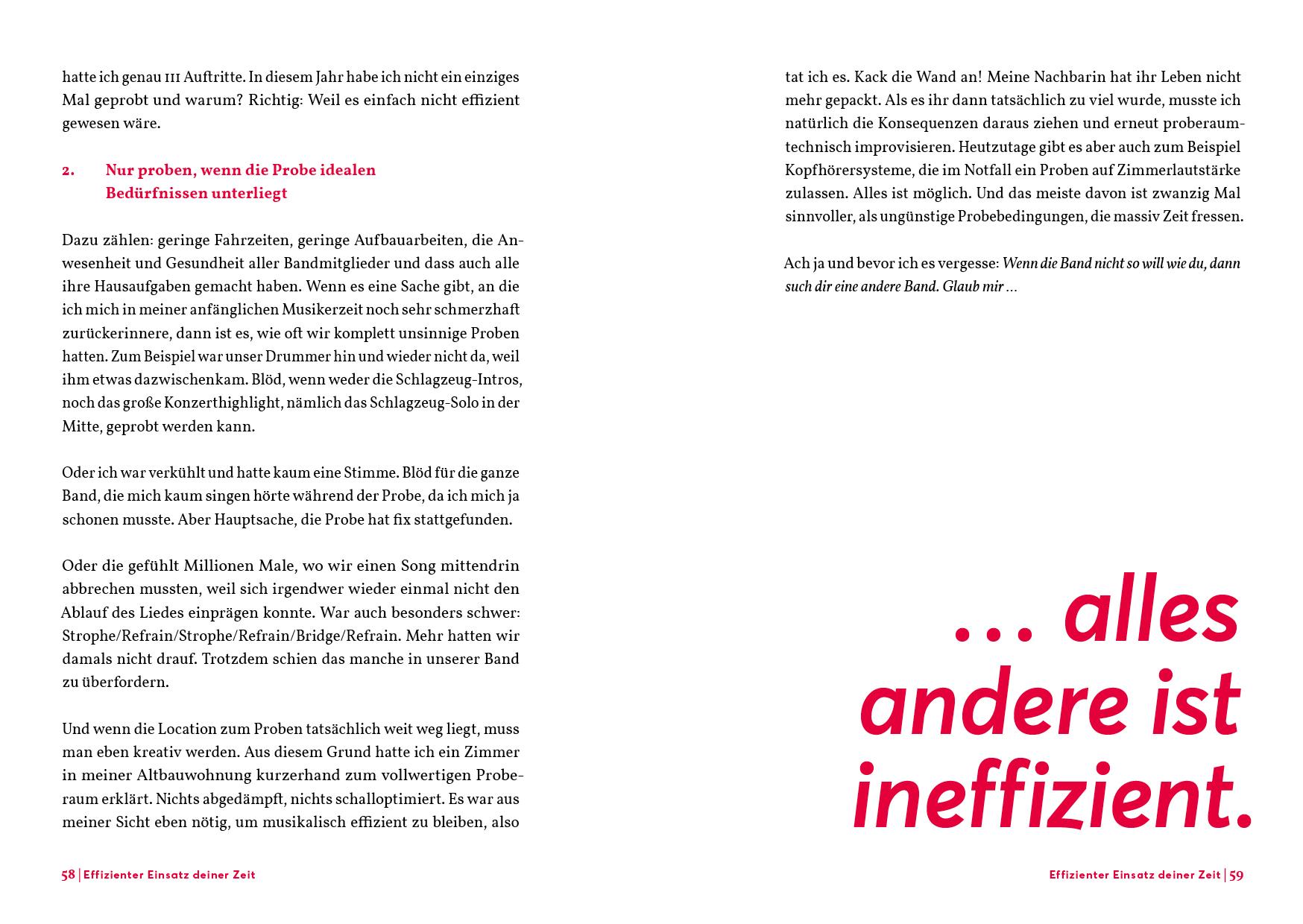 Beispielinhalt (Bild) Erfolgreich, aber rasch!