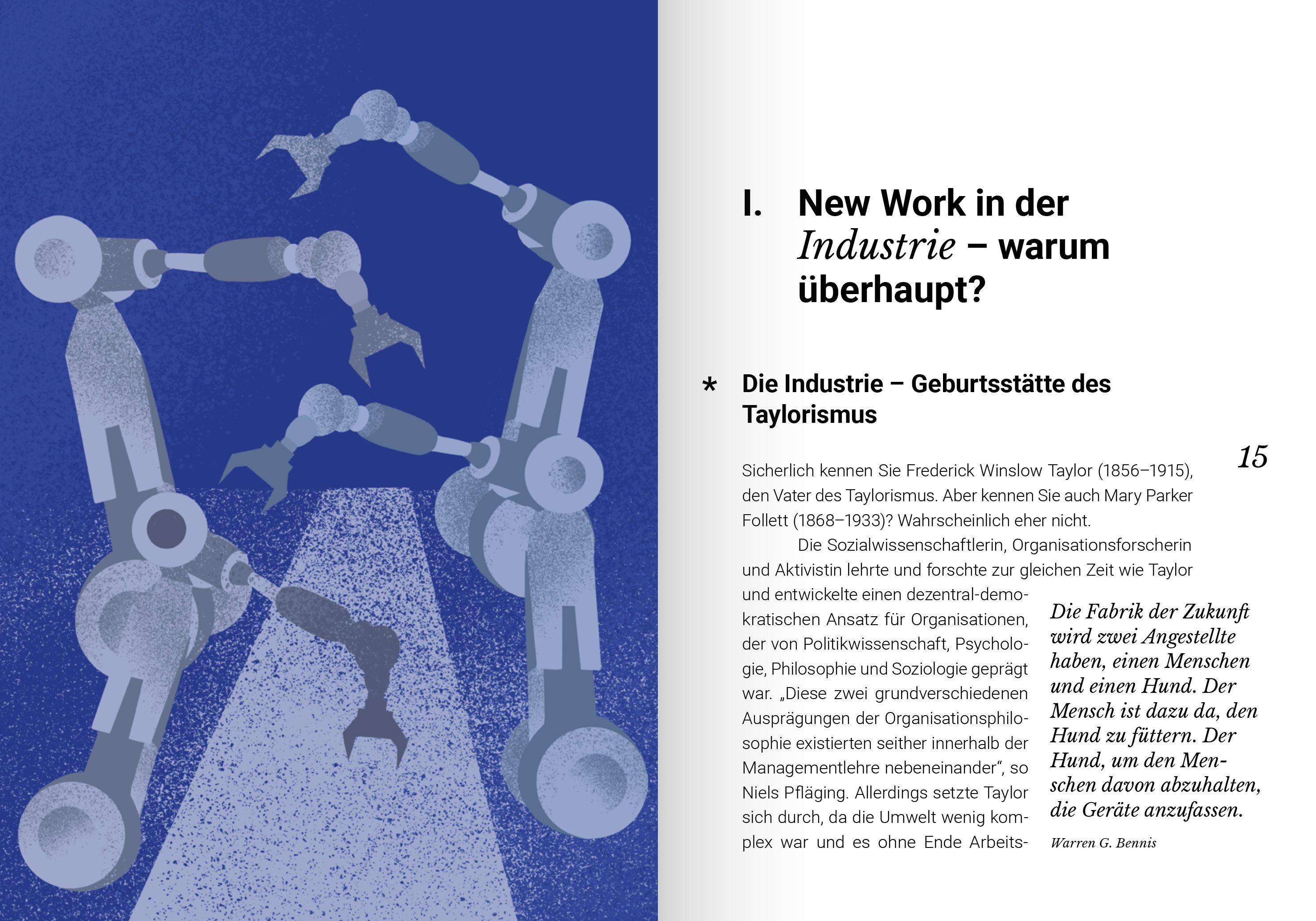 Beispielinhalt (Bild) New Work in der Industrie