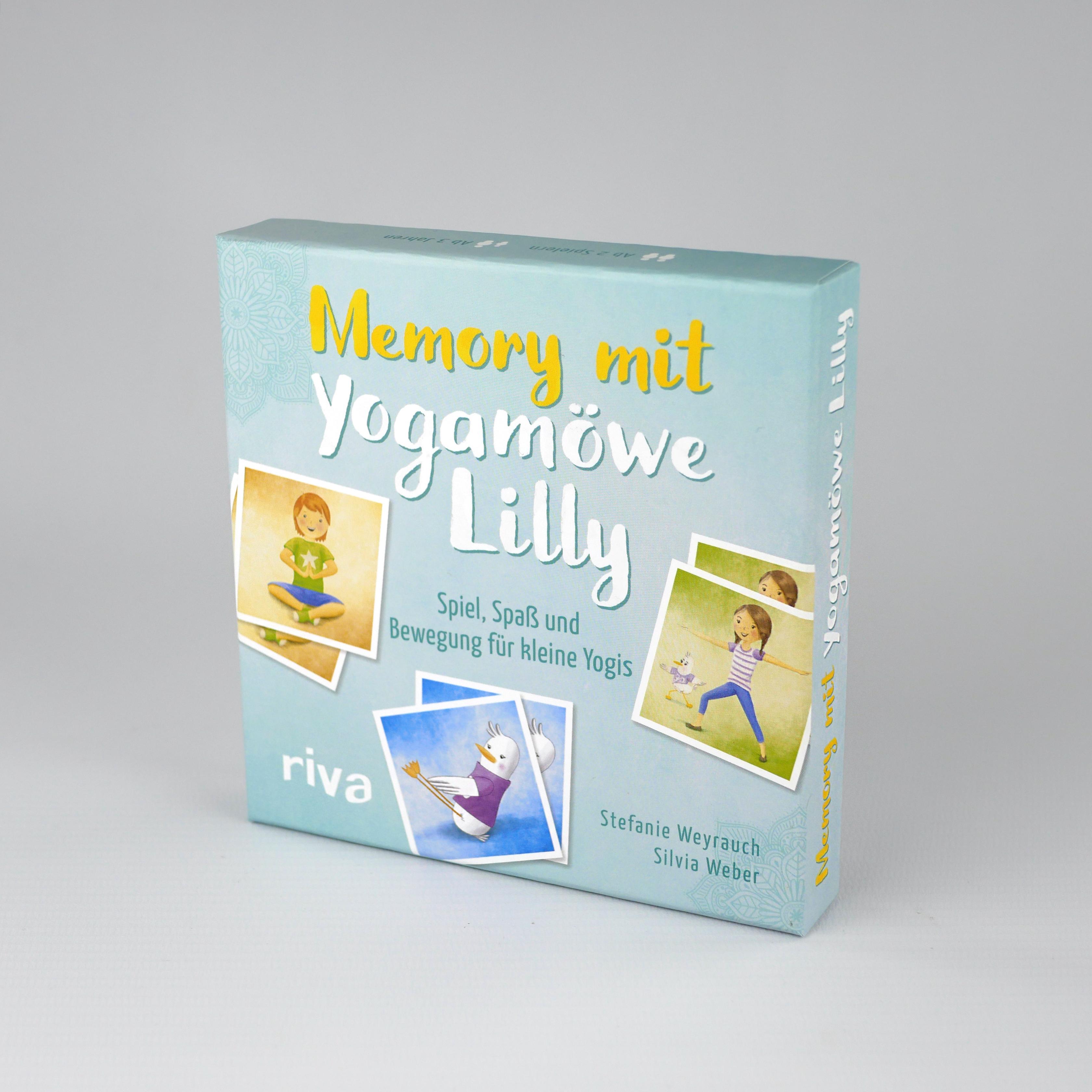 Beispielinhalt (Bild) Memory mit Yogamöwe Lilly
