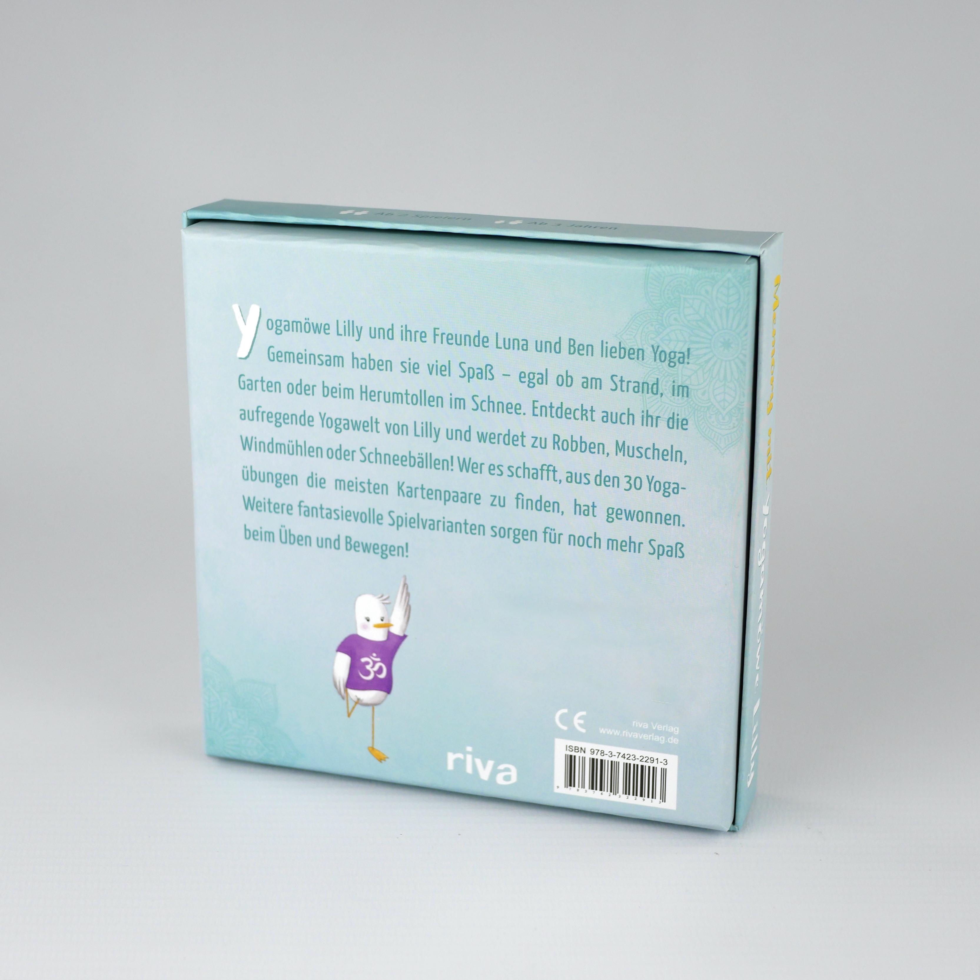 Beispielinhalt (Bild) Memory mit Yogamöwe Lilly