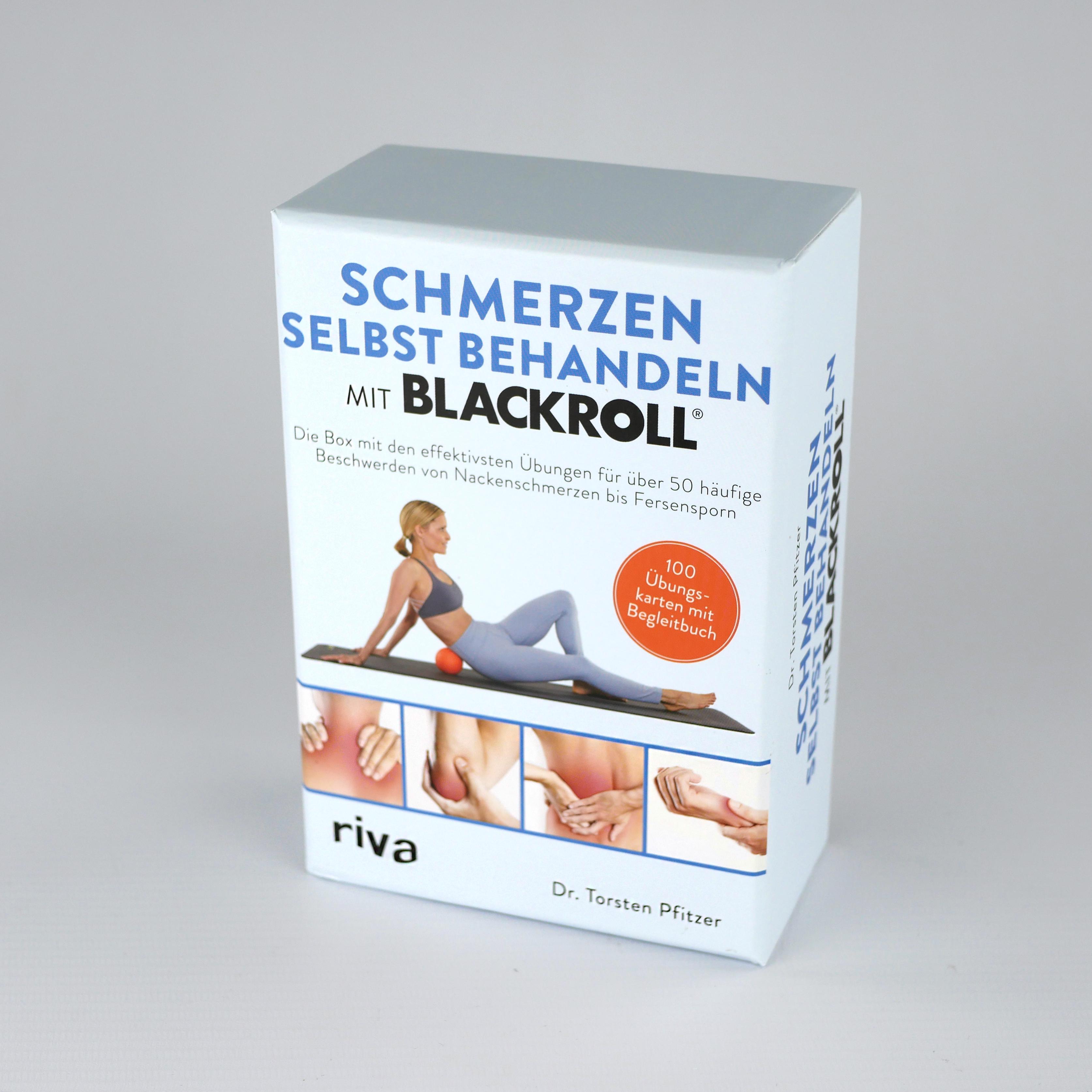 Beispielinhalt (Bild) Schmerzen selbst behandeln mit BLACKROLL® - Kartenset